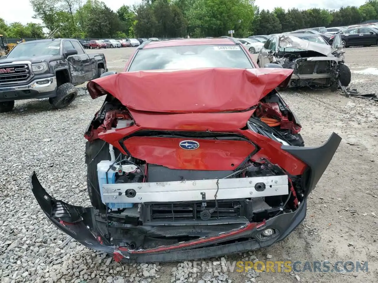 5 fotografías del automóvil dañado JTMABABA4PA002381 SUBARU SOLTERRA P 2023