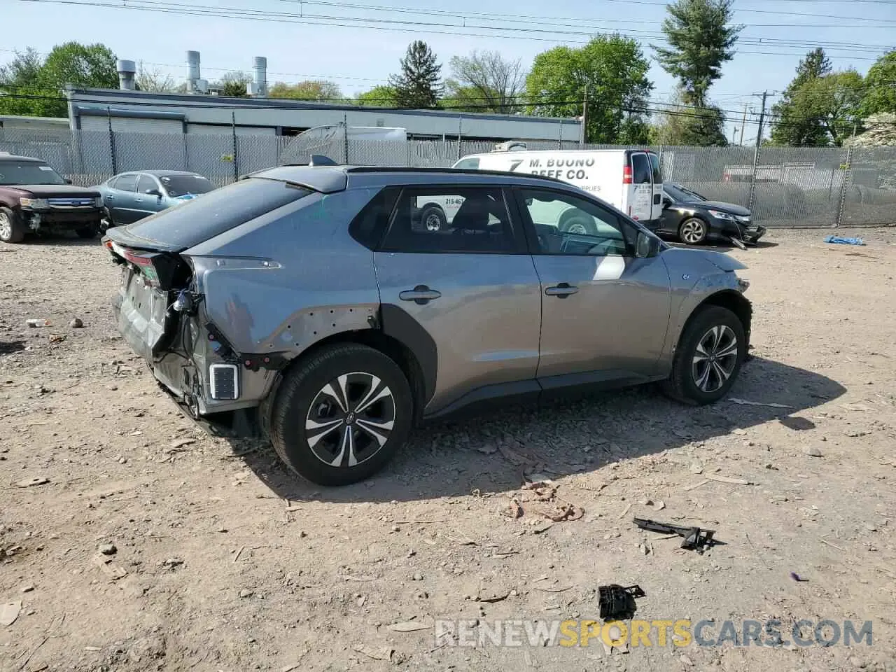 3 fotografías del automóvil dañado JTMABABA3RA048190 SUBARU SOLTERRA P 2024