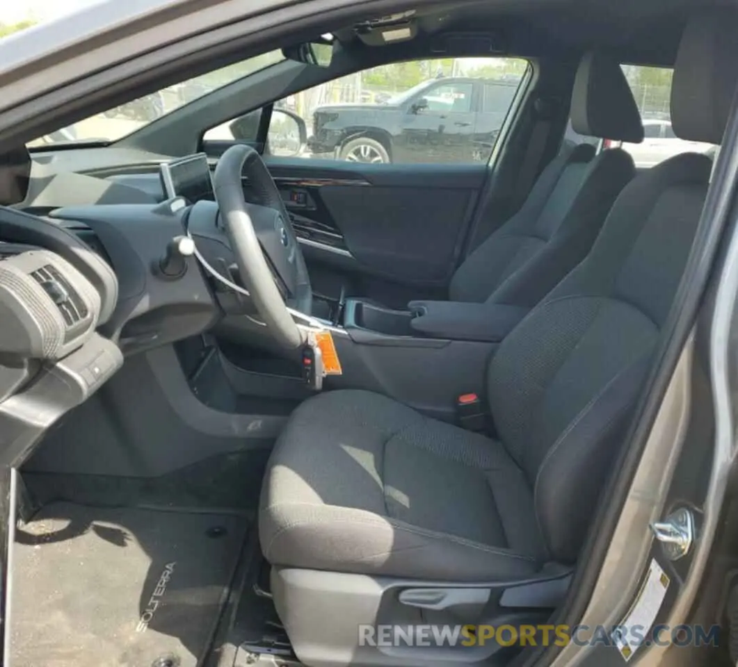 7 fotografías del automóvil dañado JTMABABA3RA048190 SUBARU SOLTERRA P 2024