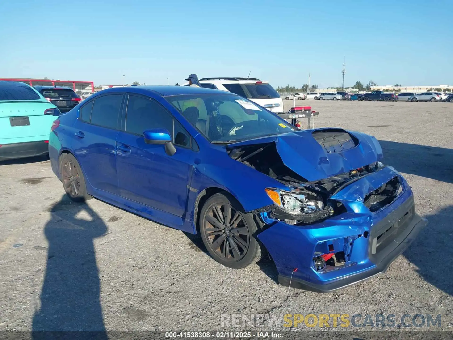 1 fotografías del automóvil dañado JF1VA1A60K9811071 SUBARU WRX 2019