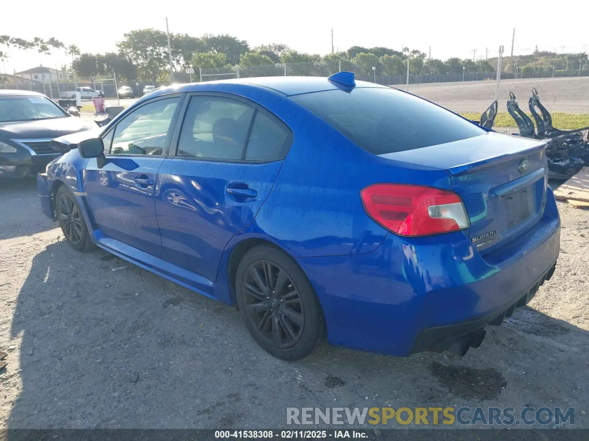 3 fotografías del automóvil dañado JF1VA1A60K9811071 SUBARU WRX 2019