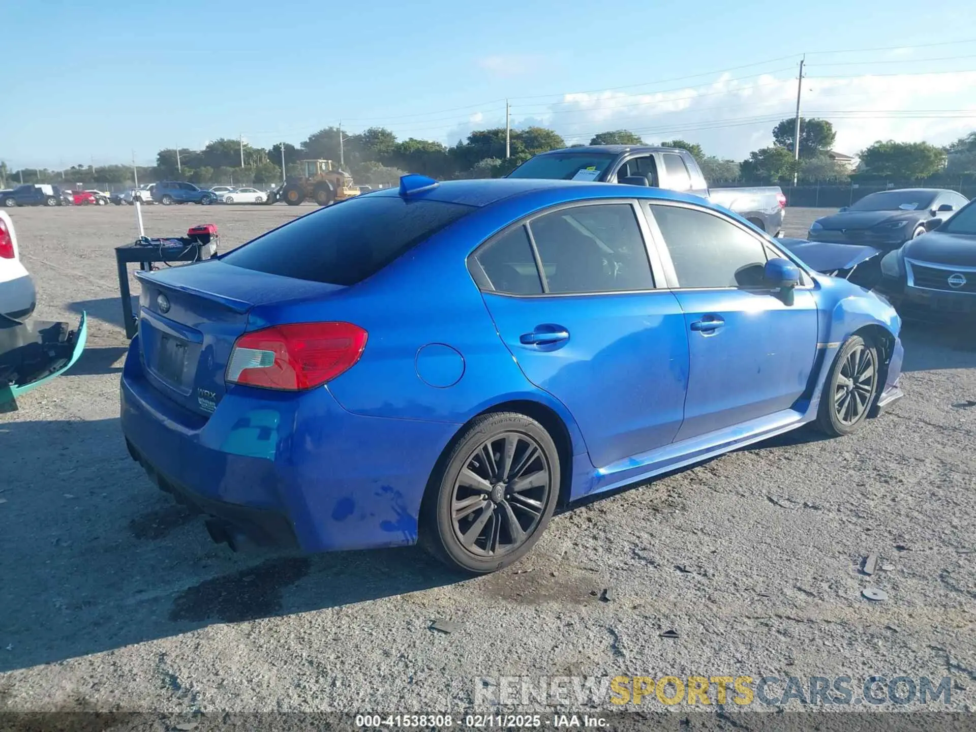 4 fotografías del automóvil dañado JF1VA1A60K9811071 SUBARU WRX 2019