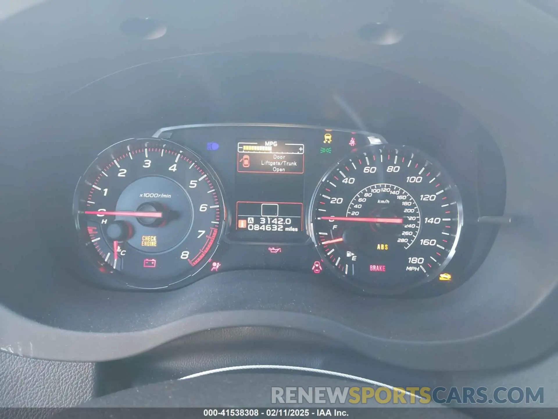 7 fotografías del automóvil dañado JF1VA1A60K9811071 SUBARU WRX 2019