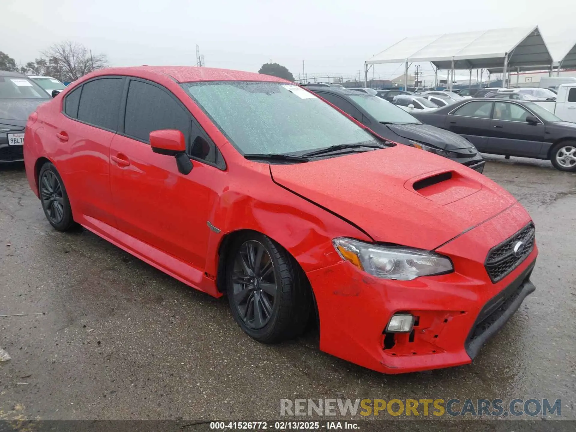 1 fotografías del automóvil dañado JF1VA1A60K9813743 SUBARU WRX 2019
