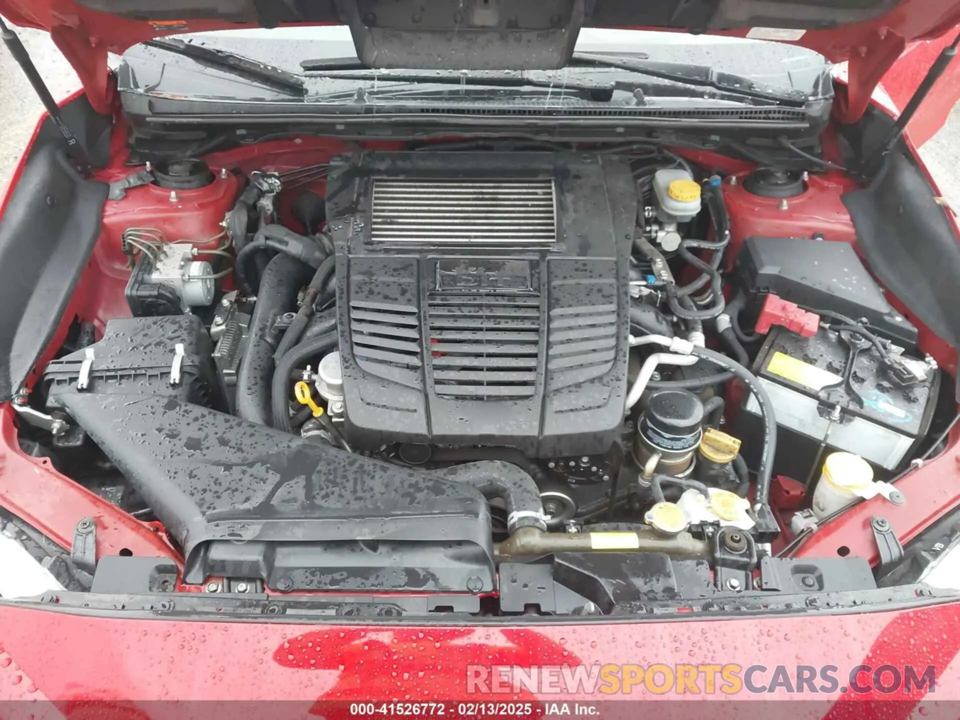 10 fotografías del automóvil dañado JF1VA1A60K9813743 SUBARU WRX 2019