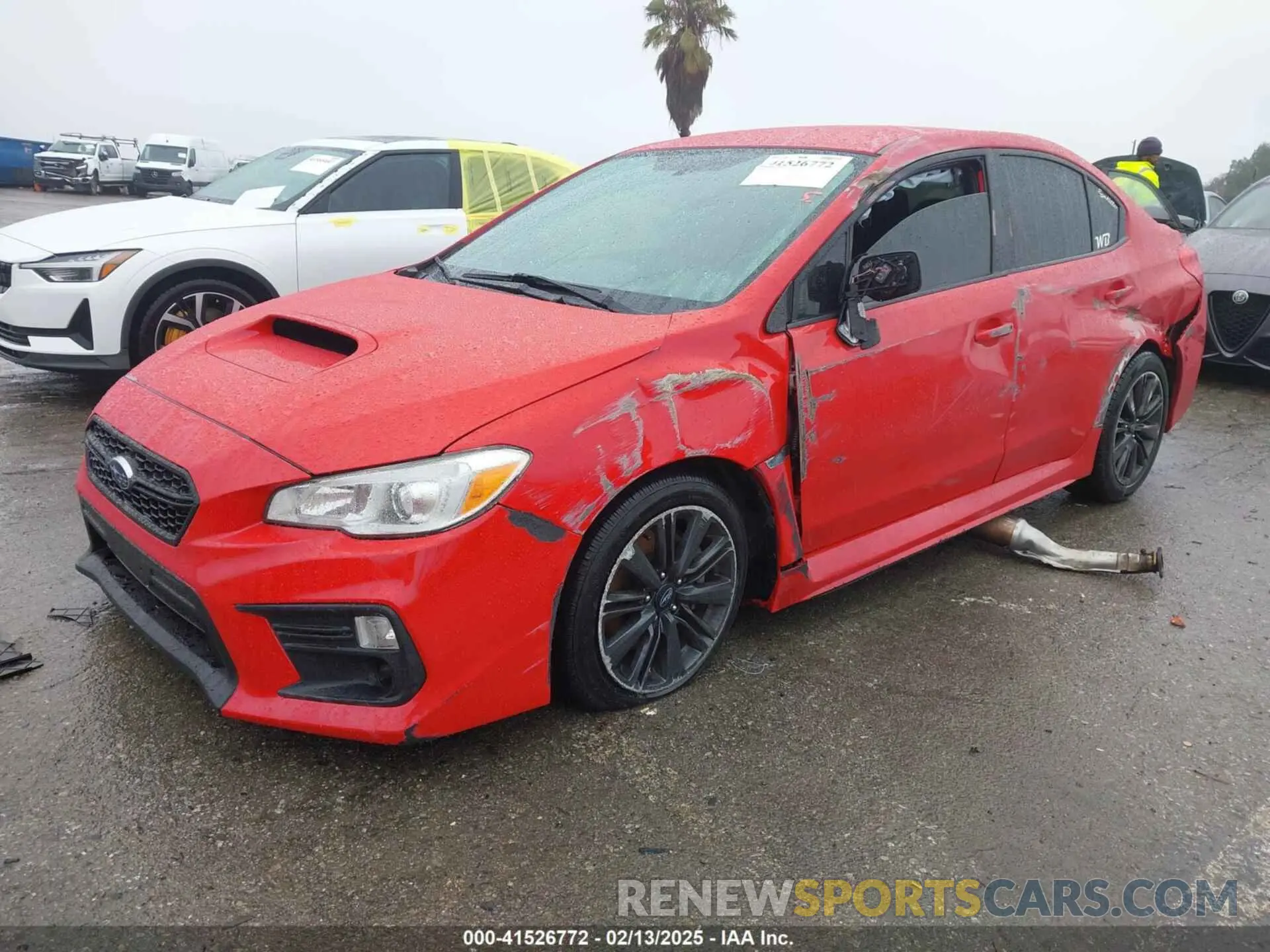 2 fotografías del automóvil dañado JF1VA1A60K9813743 SUBARU WRX 2019
