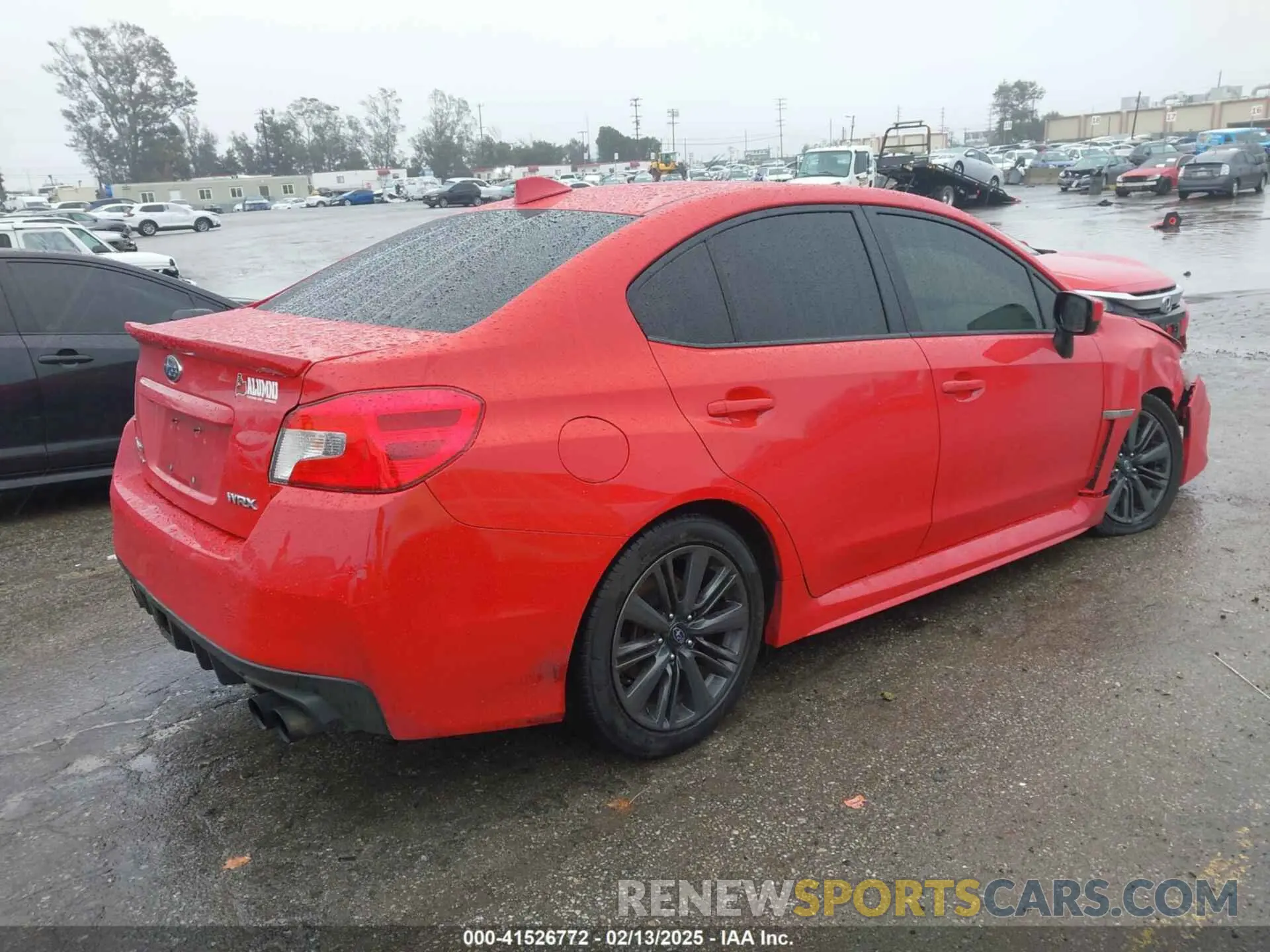 4 fotografías del automóvil dañado JF1VA1A60K9813743 SUBARU WRX 2019
