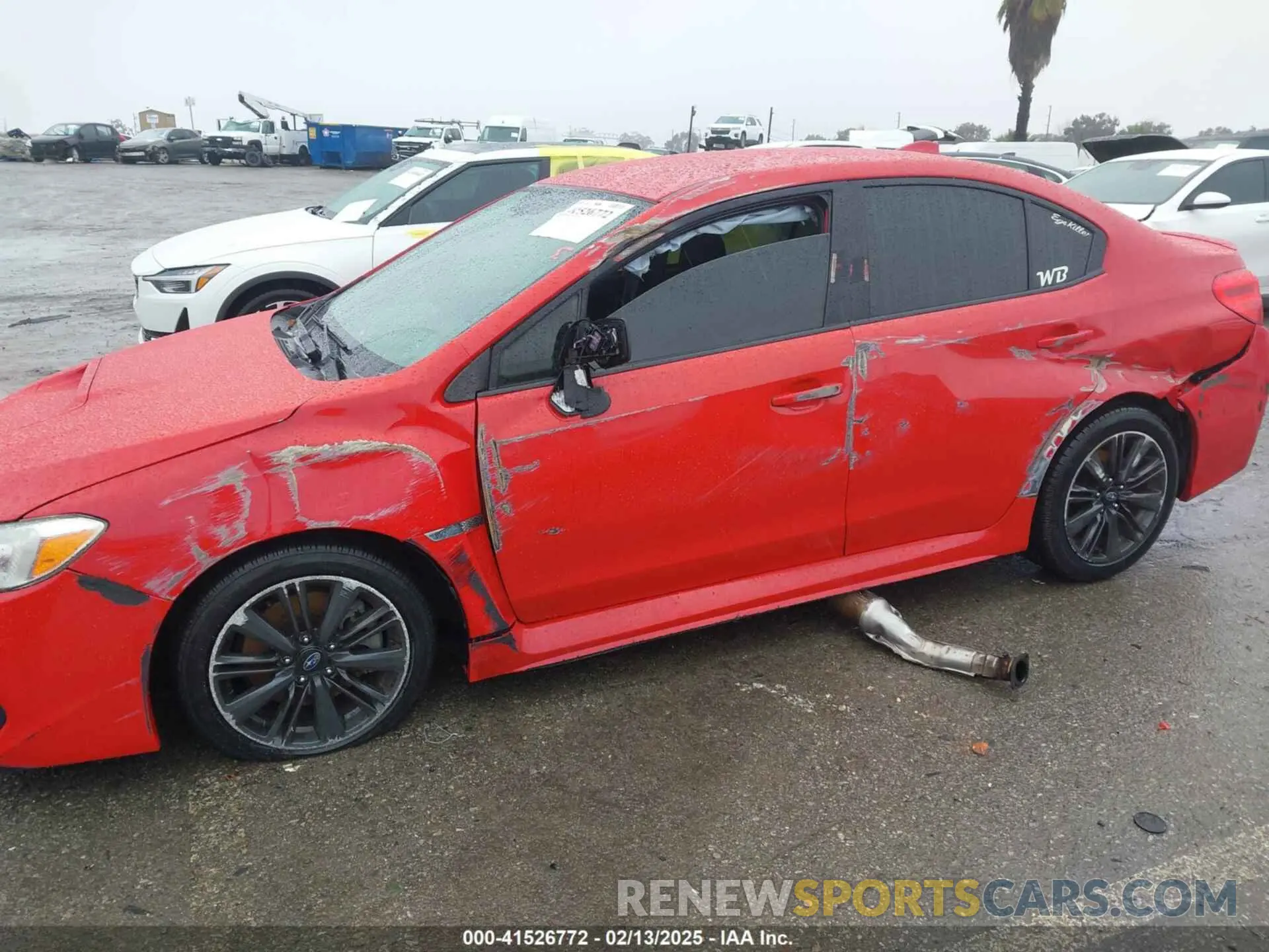 6 fotografías del automóvil dañado JF1VA1A60K9813743 SUBARU WRX 2019