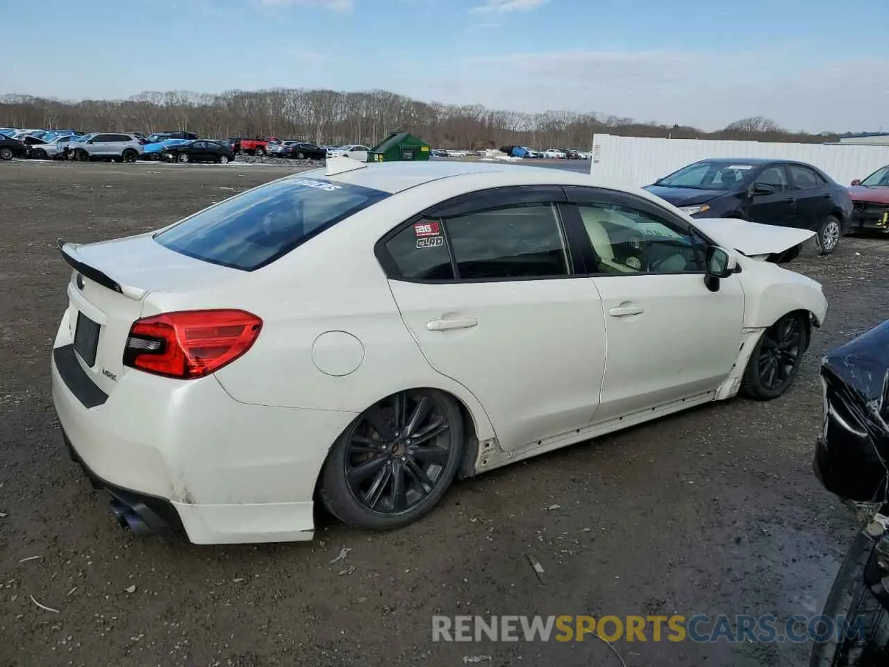 3 fotografías del automóvil dañado JF1VA1A60K9817842 SUBARU WRX 2019