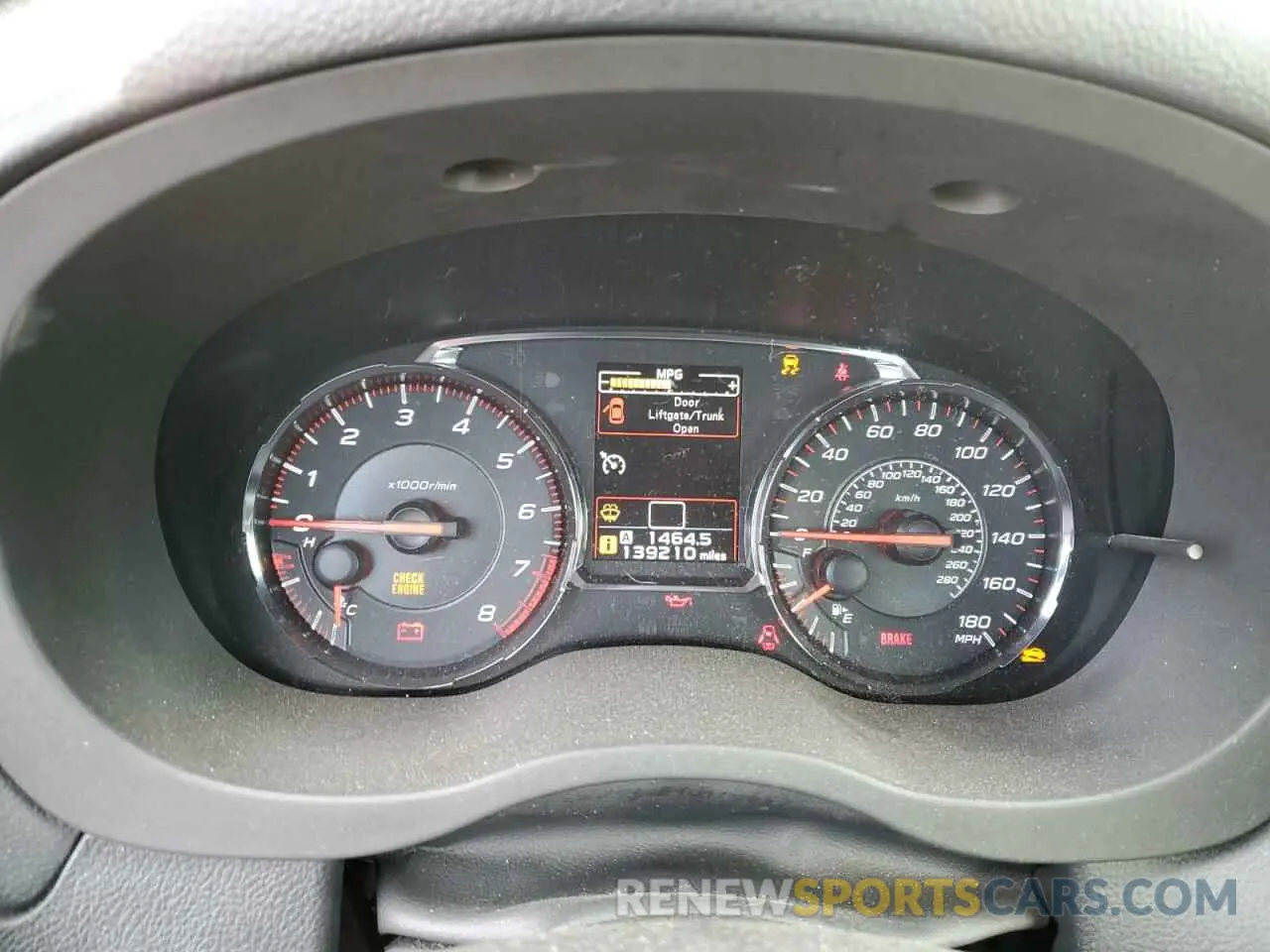 9 fotografías del automóvil dañado JF1VA1A60K9817842 SUBARU WRX 2019