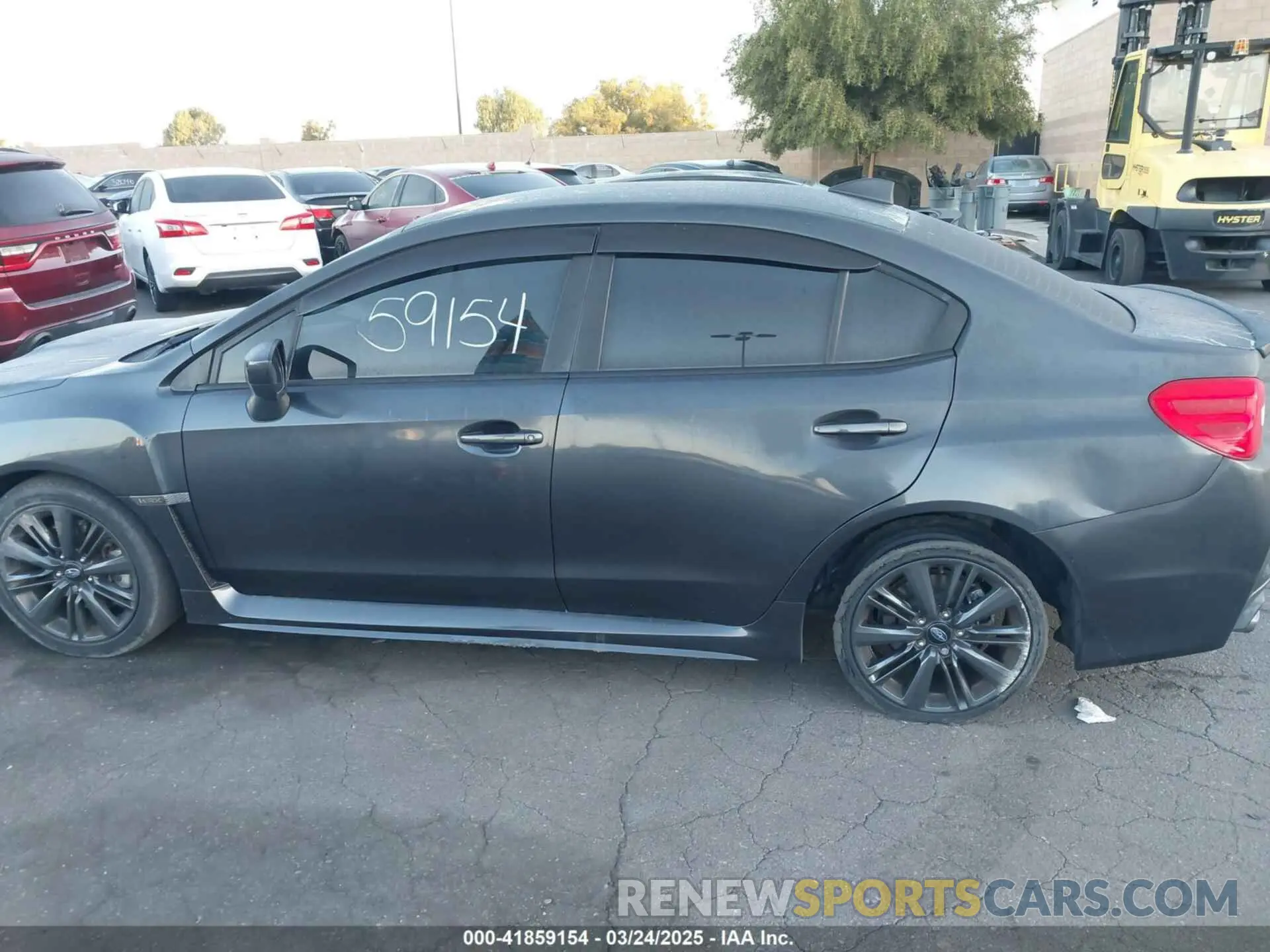 14 fotografías del automóvil dañado JF1VA1A61K9809412 SUBARU WRX 2019