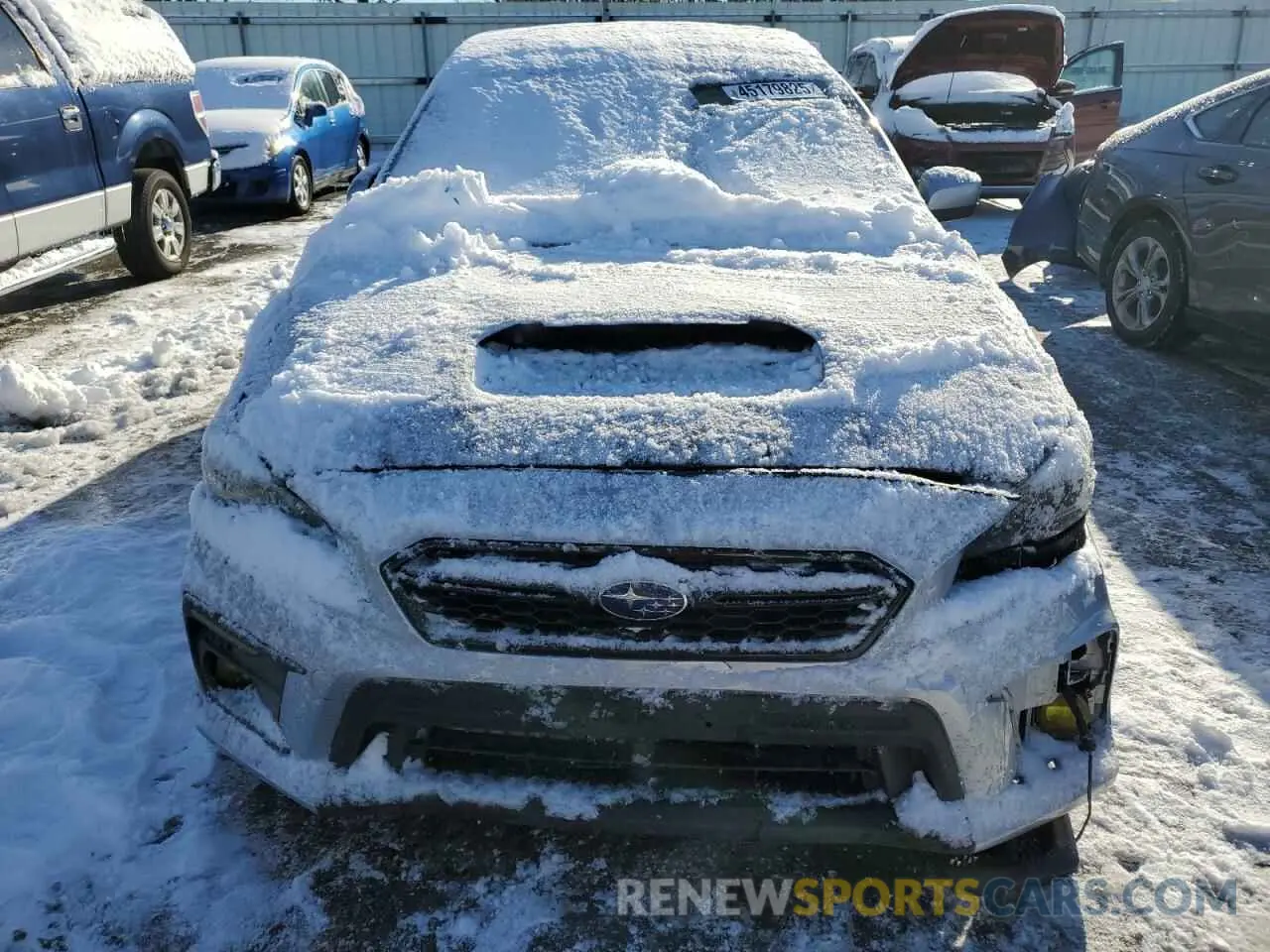 5 fotografías del automóvil dañado JF1VA1A61K9830499 SUBARU WRX 2019