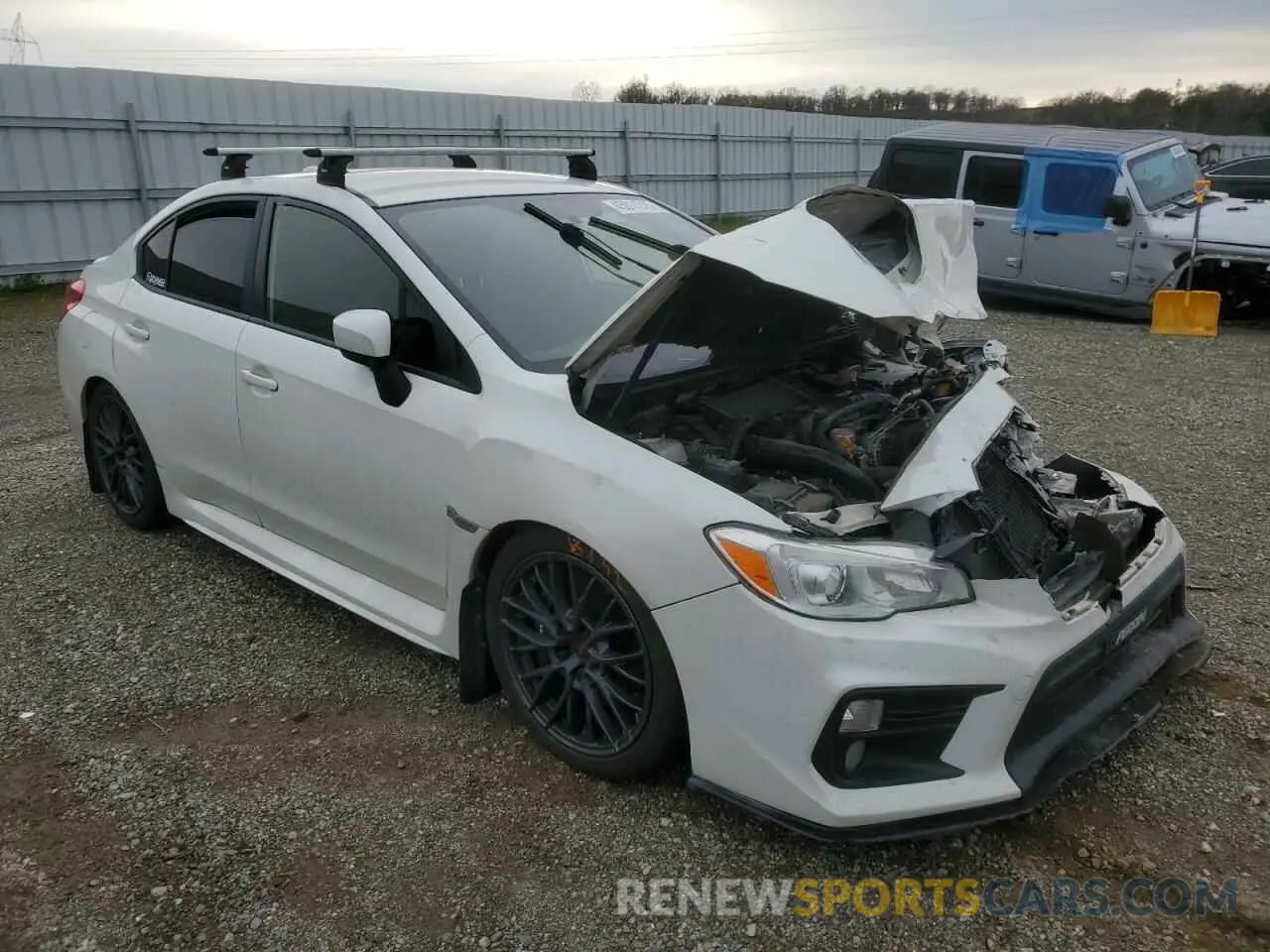 4 fotografías del automóvil dañado JF1VA1A62K9806471 SUBARU WRX 2019
