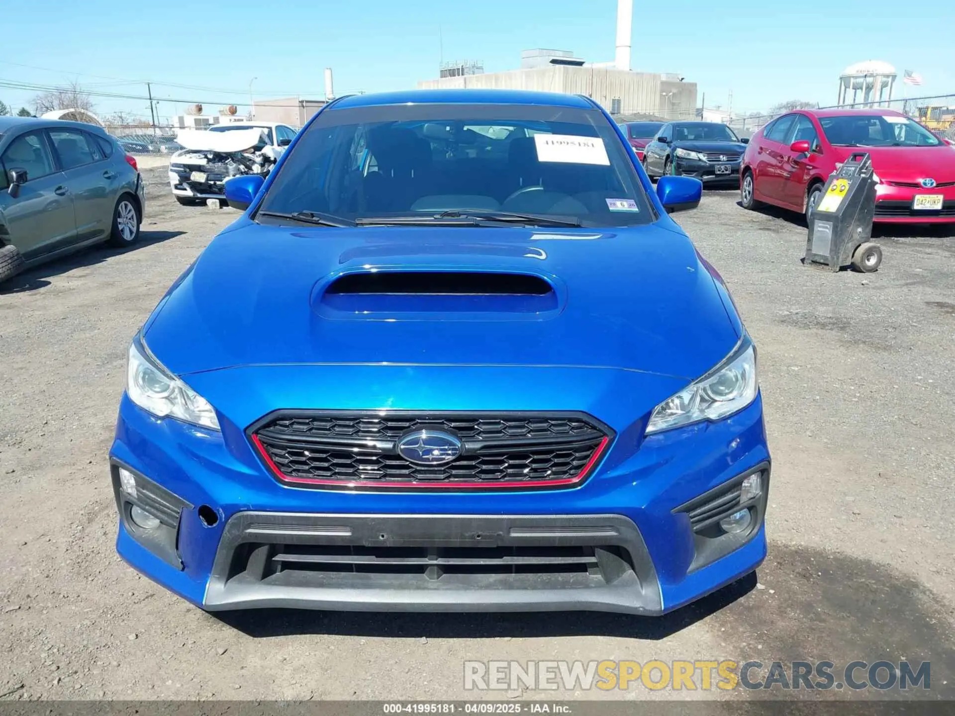 12 fotografías del automóvil dañado JF1VA1A62K9821777 SUBARU WRX 2019