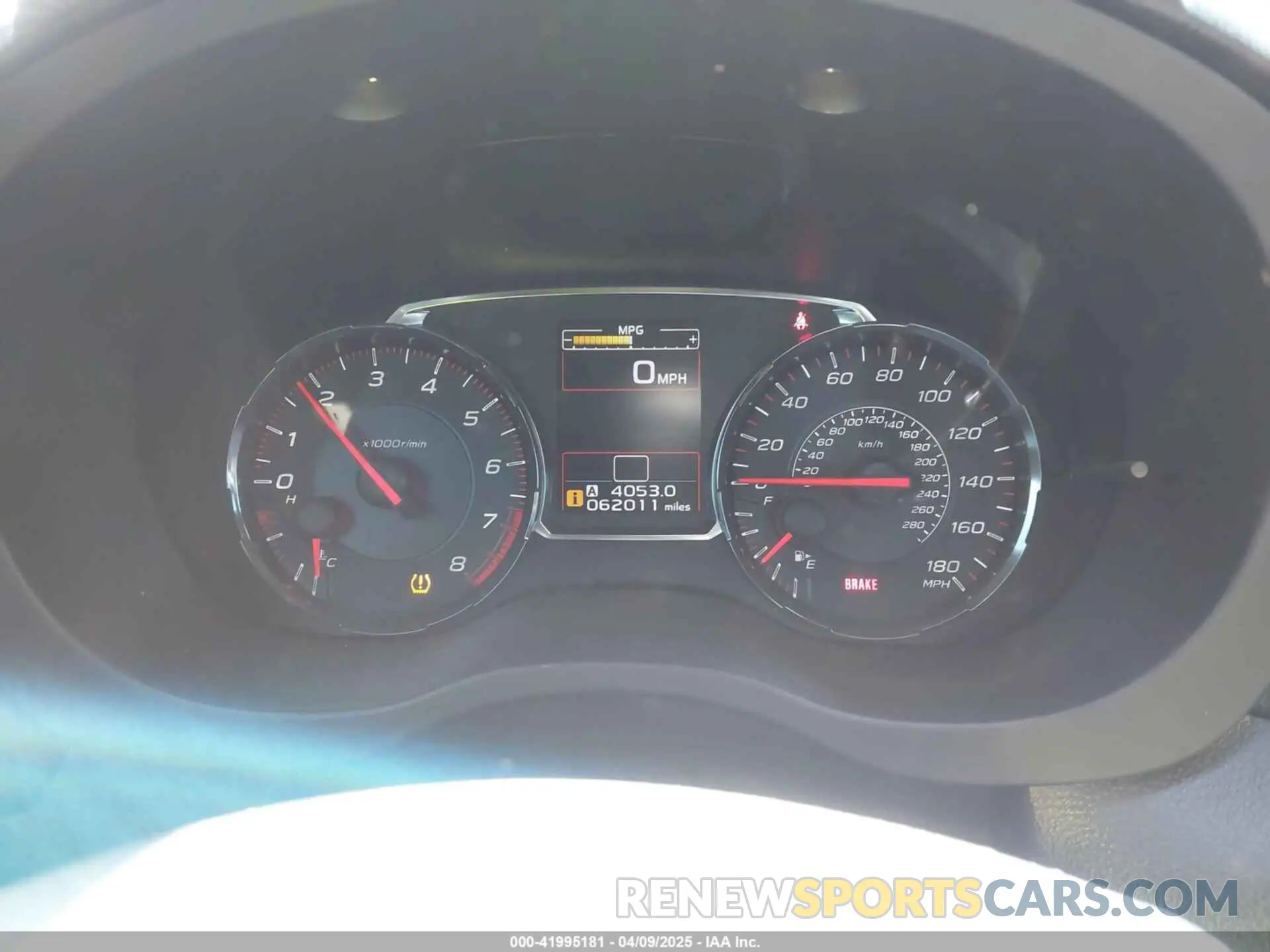7 fotografías del automóvil dañado JF1VA1A62K9821777 SUBARU WRX 2019