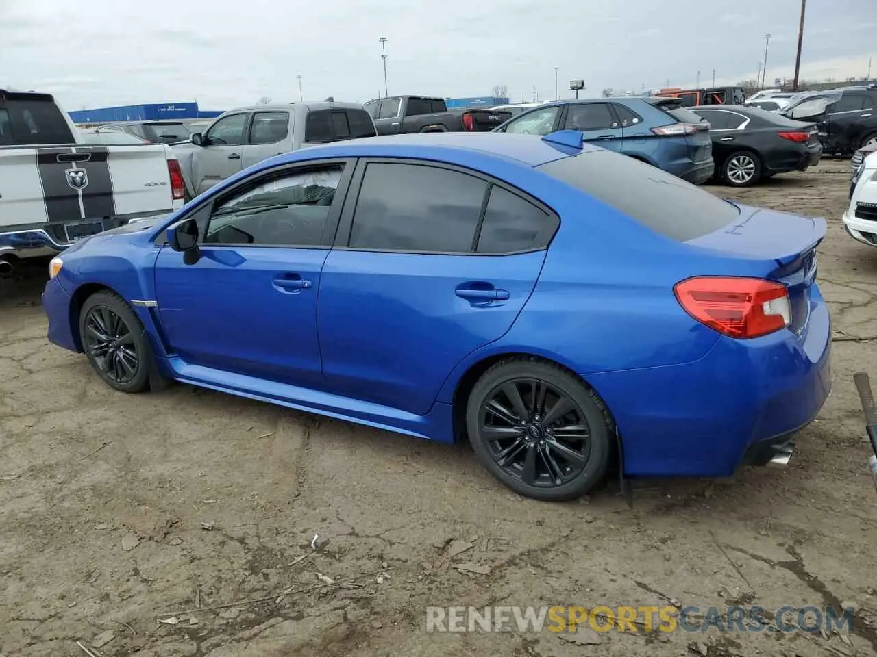 2 fotografías del automóvil dañado JF1VA1A63K9822128 SUBARU WRX 2019