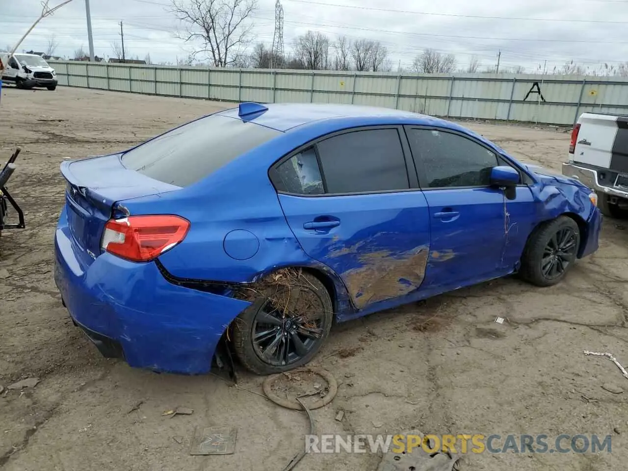 3 fotografías del automóvil dañado JF1VA1A63K9822128 SUBARU WRX 2019