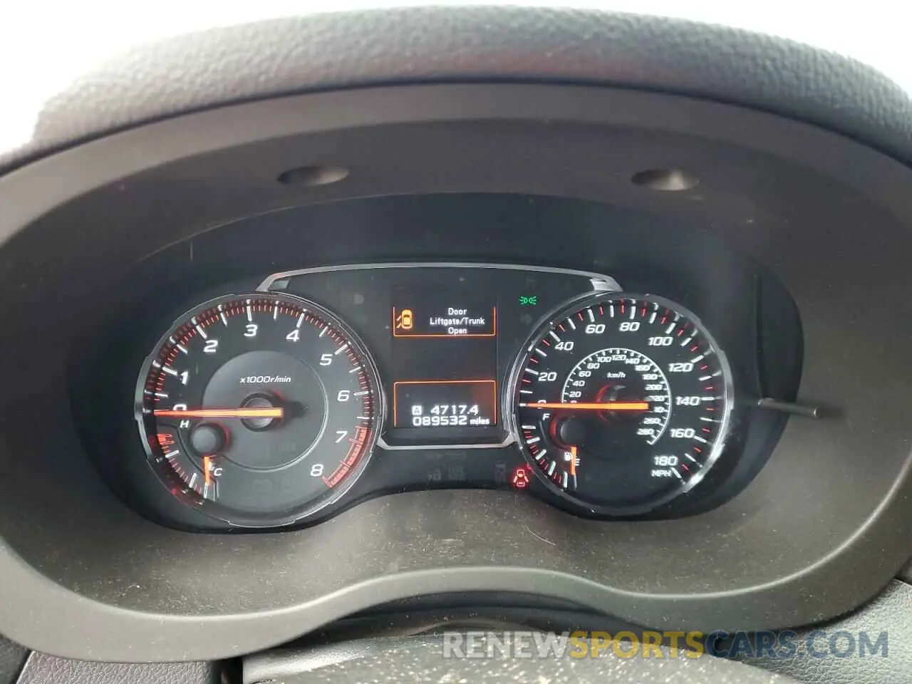 9 fotografías del automóvil dañado JF1VA1A63K9822128 SUBARU WRX 2019