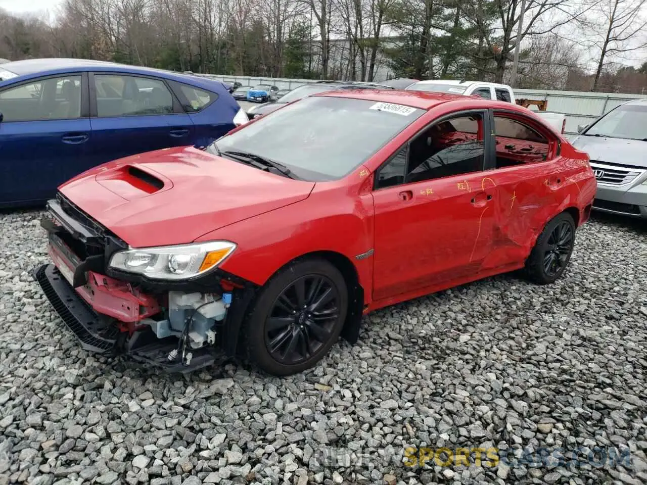1 fotografías del automóvil dañado JF1VA1A64K9809081 SUBARU WRX 2019