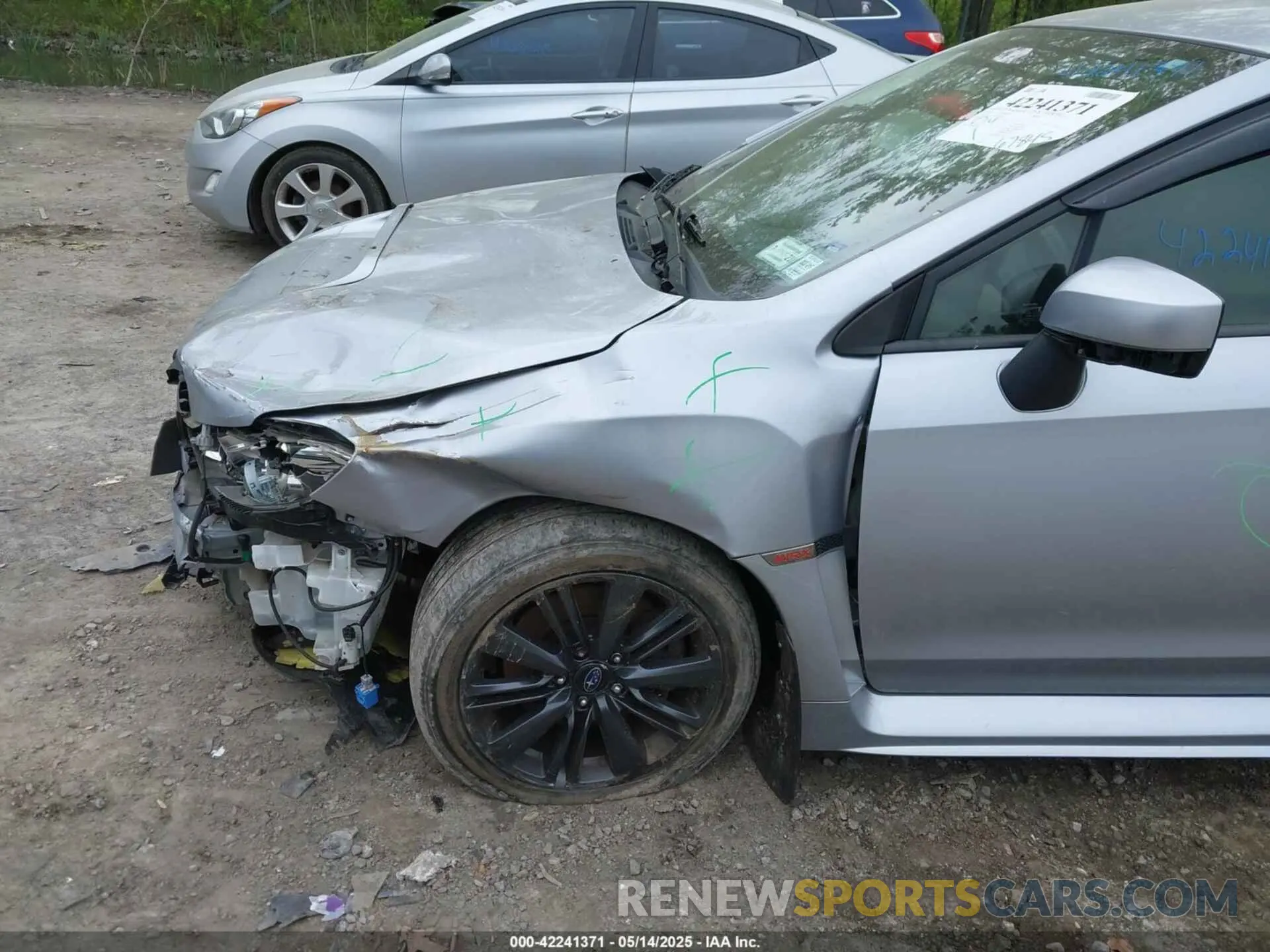 6 fotografías del automóvil dañado JF1VA1A65K9802124 SUBARU WRX 2019