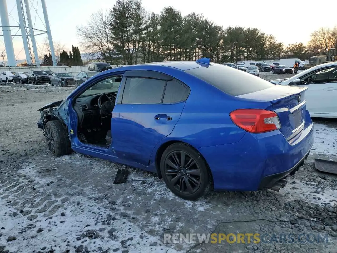 2 fotografías del automóvil dañado JF1VA1A68K9814994 SUBARU WRX 2019