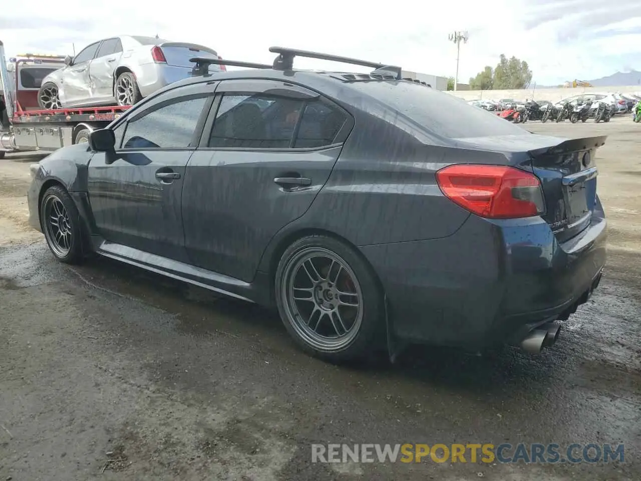 2 fotografías del automóvil dañado JF1VA1B66K9810571 SUBARU WRX 2019