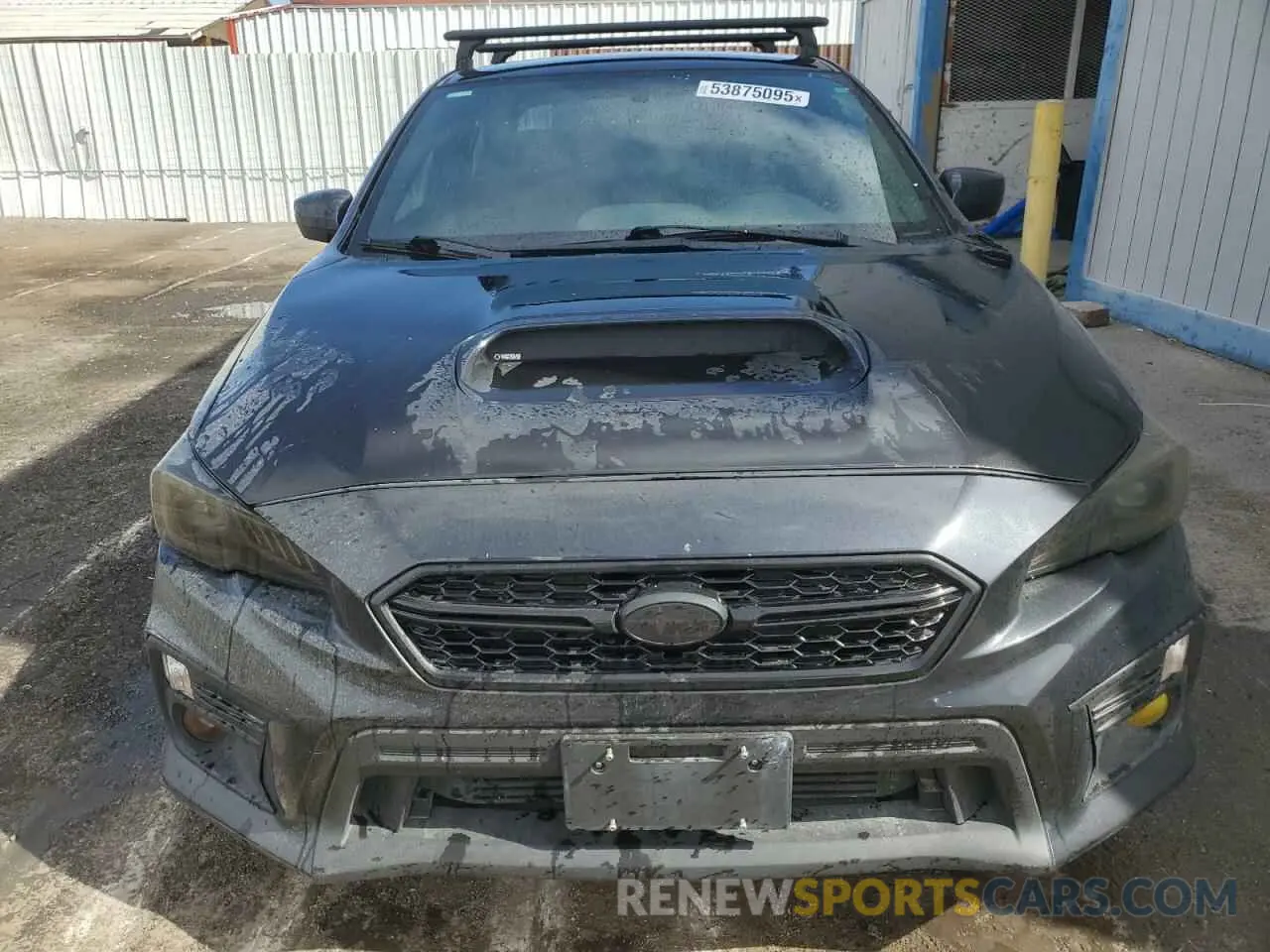 5 fotografías del automóvil dañado JF1VA1B66K9810571 SUBARU WRX 2019