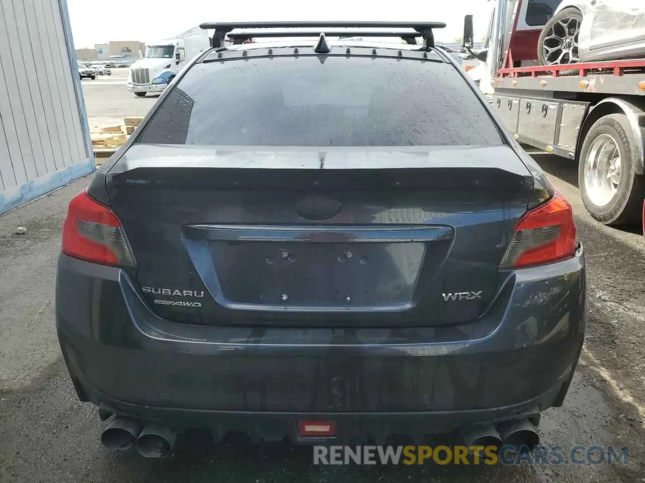 6 fotografías del automóvil dañado JF1VA1B66K9810571 SUBARU WRX 2019