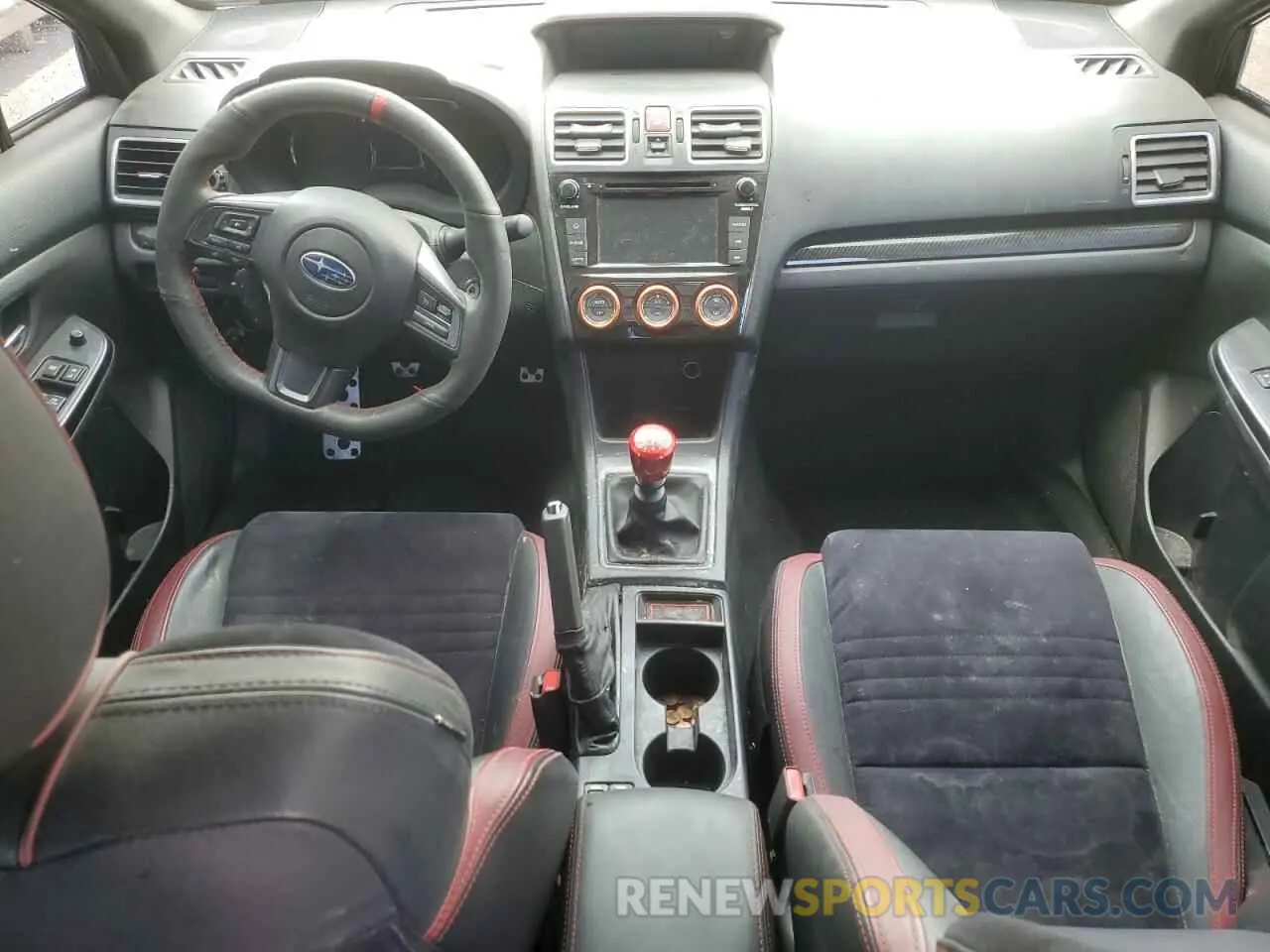 8 fotografías del automóvil dañado JF1VA1B66K9810571 SUBARU WRX 2019
