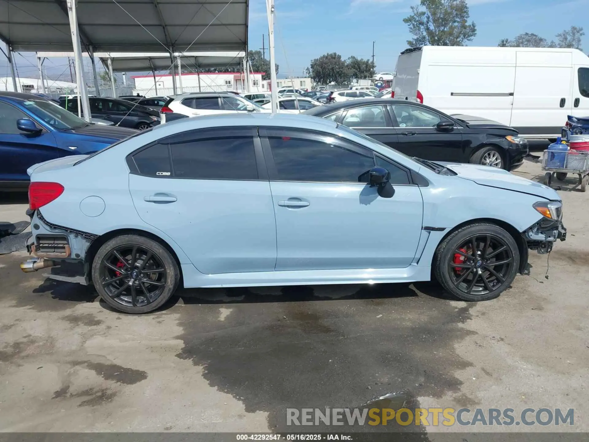 14 fotografías del automóvil dañado JF1VA1B69K9808359 SUBARU WRX 2019