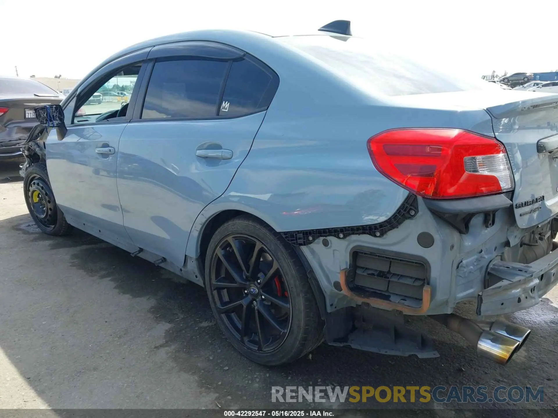 20 fotografías del automóvil dañado JF1VA1B69K9808359 SUBARU WRX 2019