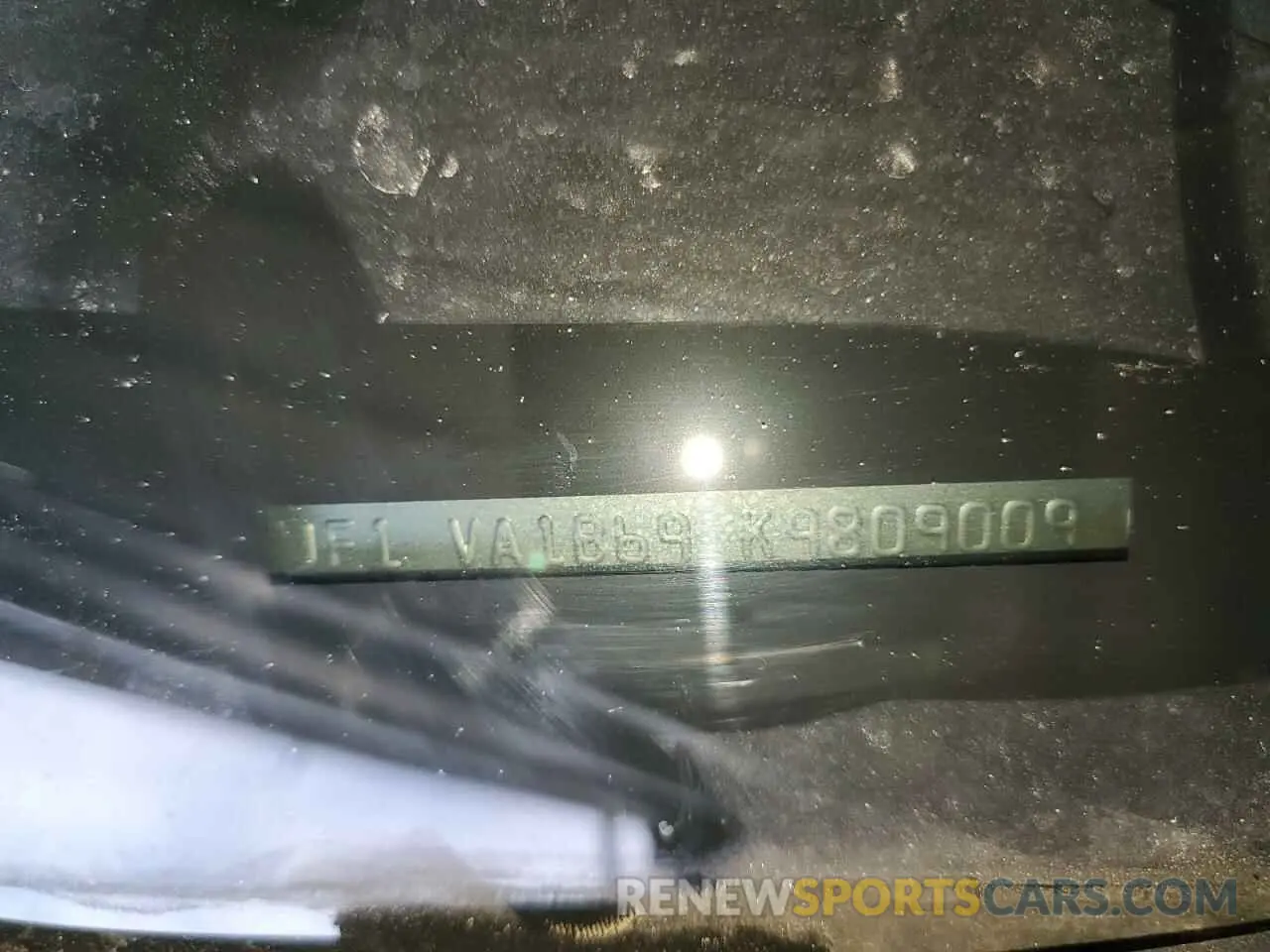 12 fotografías del automóvil dañado JF1VA1B69K9809009 SUBARU WRX 2019