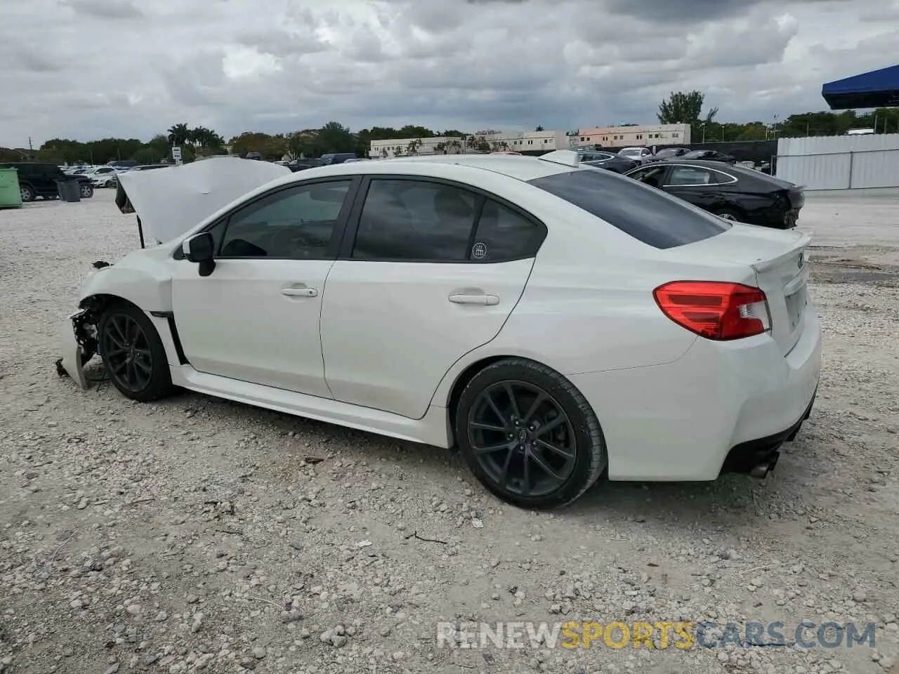 2 fotografías del automóvil dañado JF1VA1C60K9820219 SUBARU WRX 2019