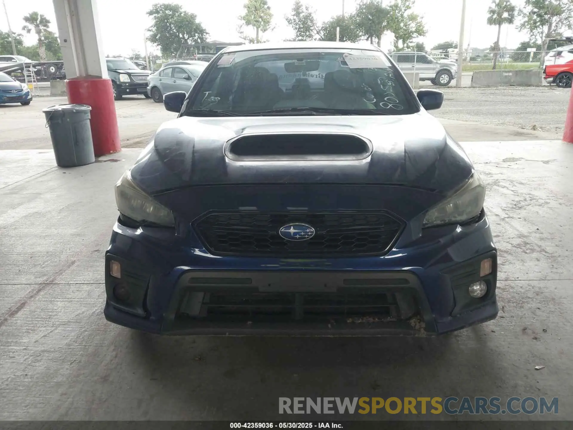 12 fotografías del automóvil dañado JF1VA1C65K9800502 SUBARU WRX 2019