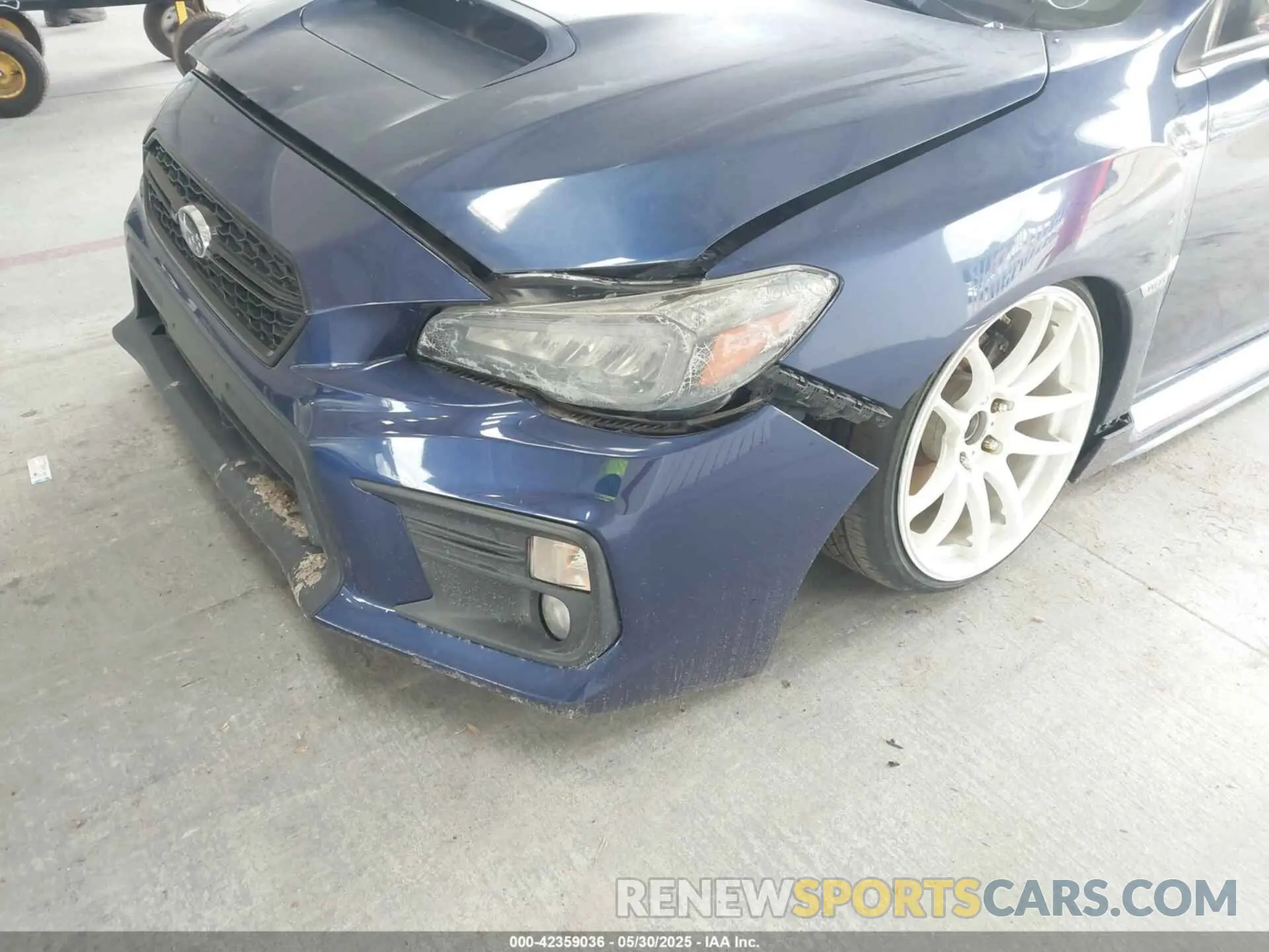 6 fotografías del automóvil dañado JF1VA1C65K9800502 SUBARU WRX 2019