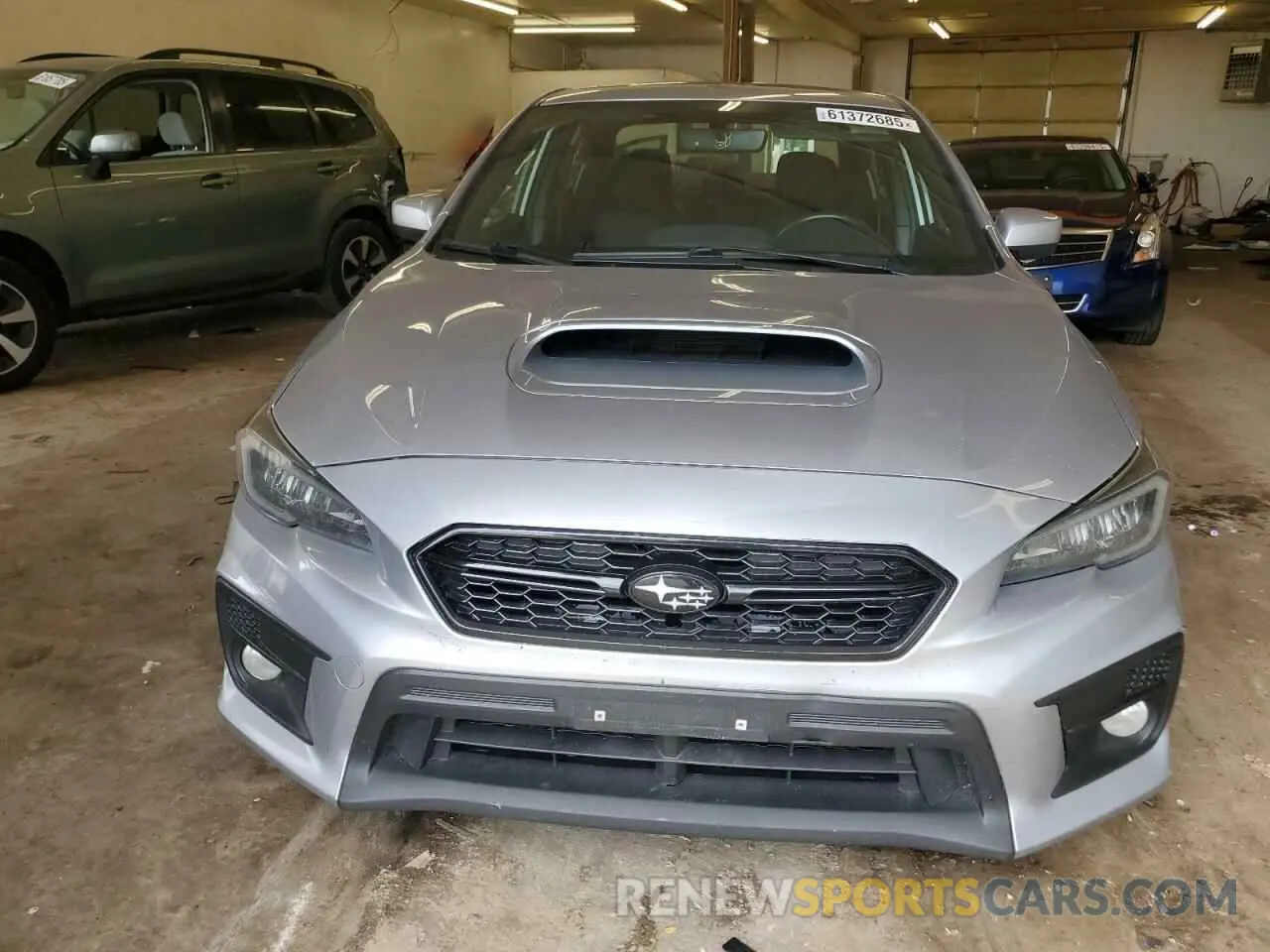 5 fotografías del automóvil dañado JF1VA1C67K9803238 SUBARU WRX 2019