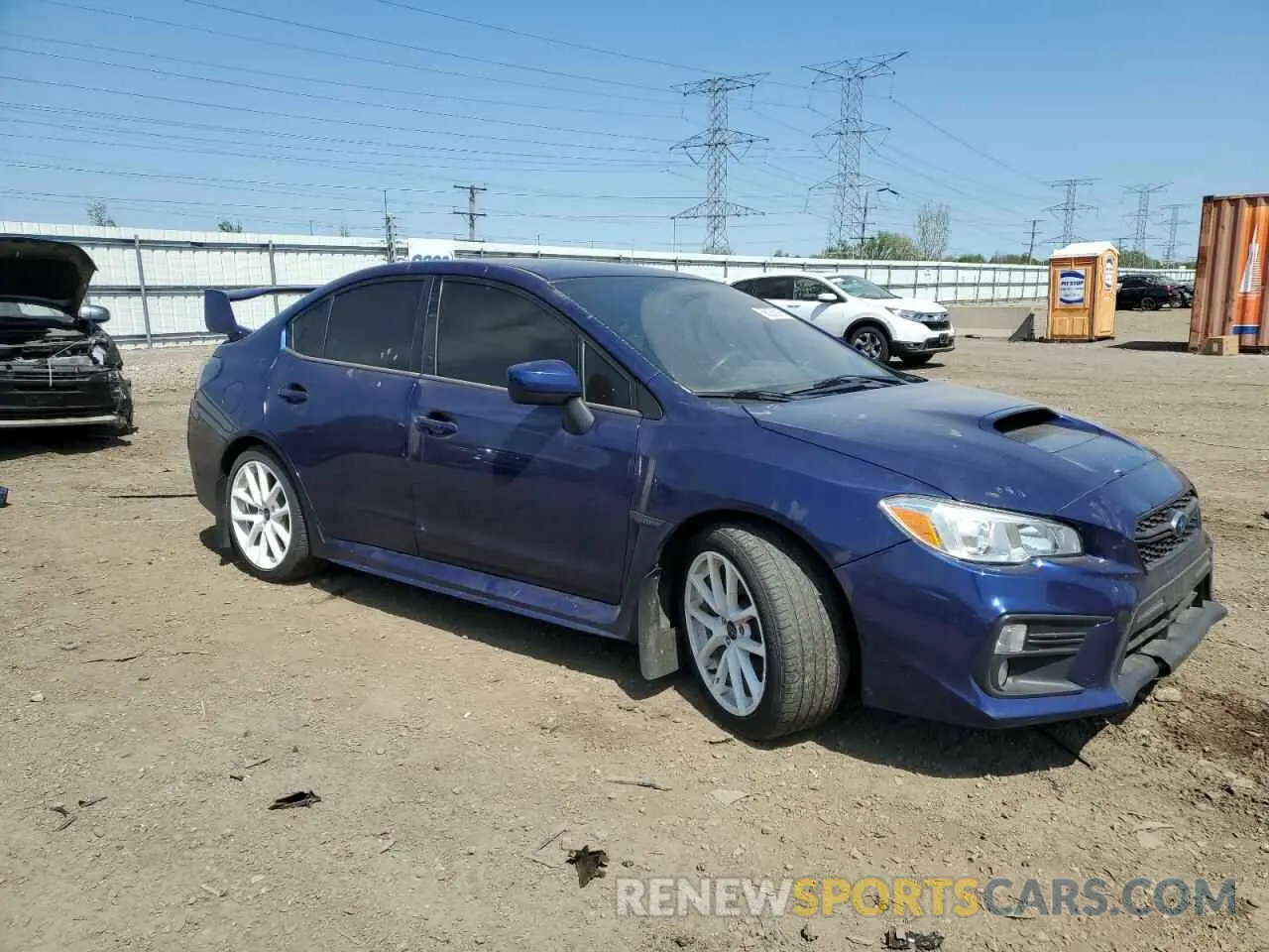 4 fotografías del automóvil dañado JF1VA1C6XK9802245 SUBARU WRX 2019