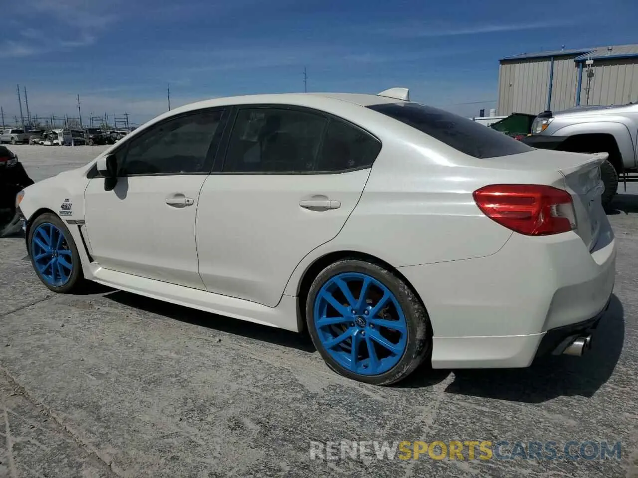 2 fotografías del automóvil dañado JF1VA1F61K8807593 SUBARU WRX 2019