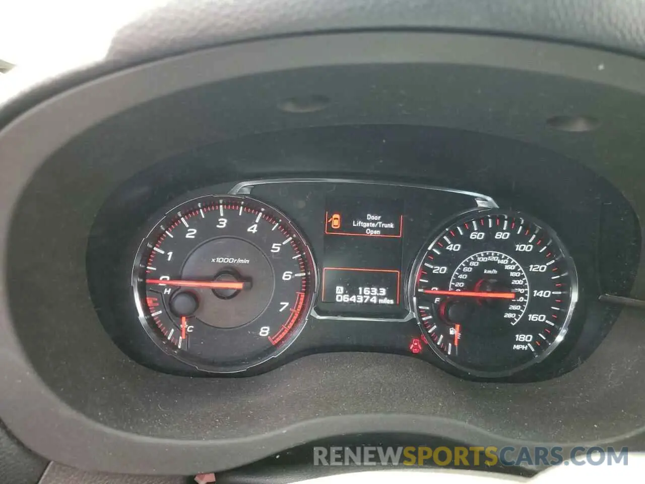 9 fotografías del automóvil dañado JF1VA1F61K8807593 SUBARU WRX 2019