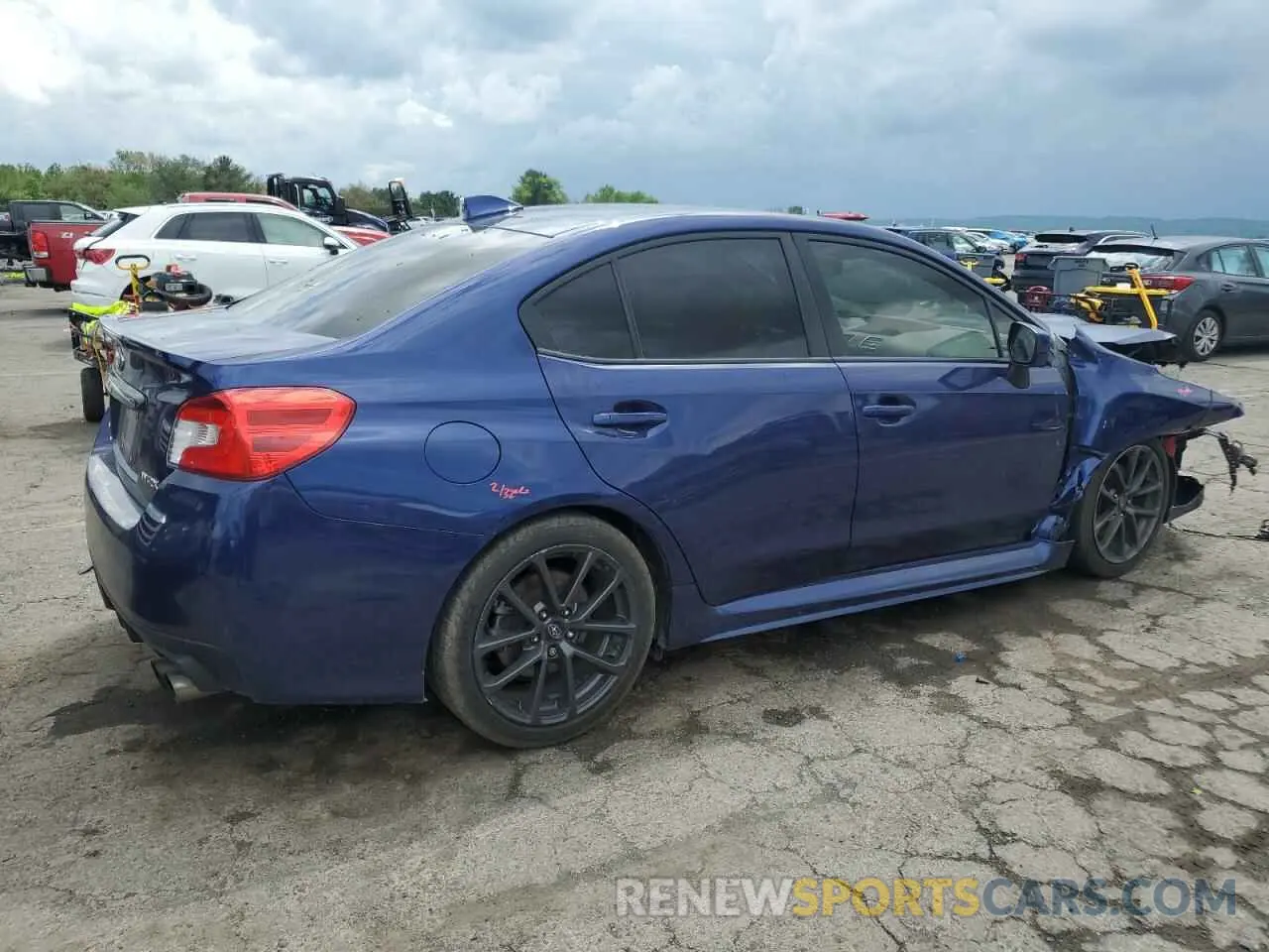3 fotografías del automóvil dañado JF1VA1F69K8821211 SUBARU WRX 2019