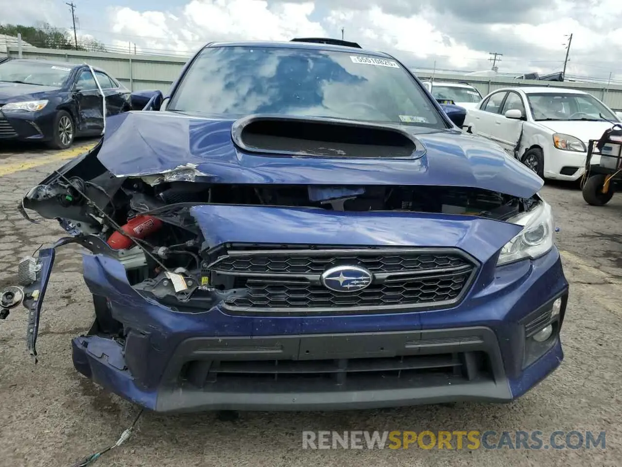 5 fotografías del automóvil dañado JF1VA1F69K8821211 SUBARU WRX 2019