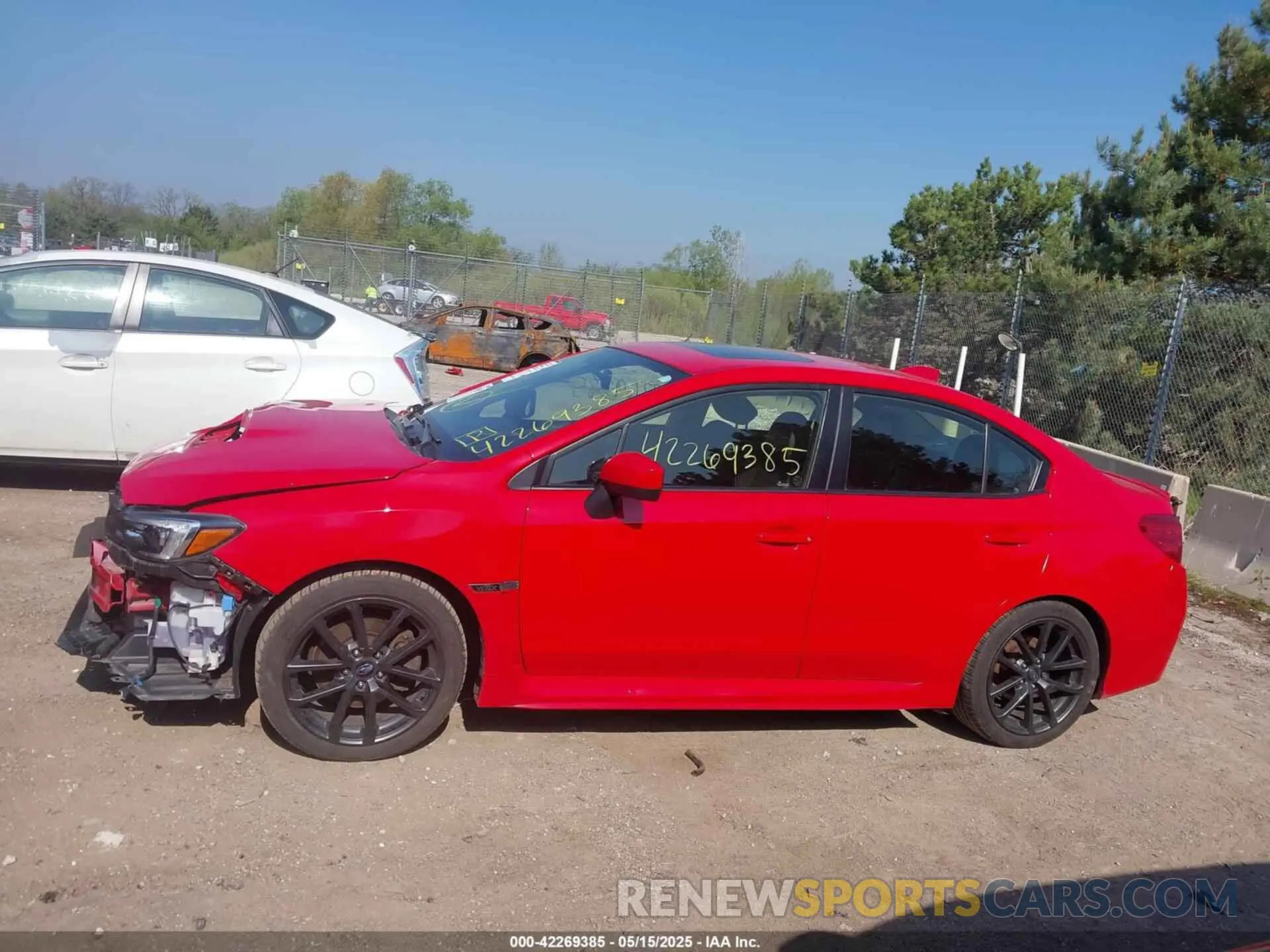 15 fotografías del automóvil dañado JF1VA1H6XK9815585 SUBARU WRX 2019