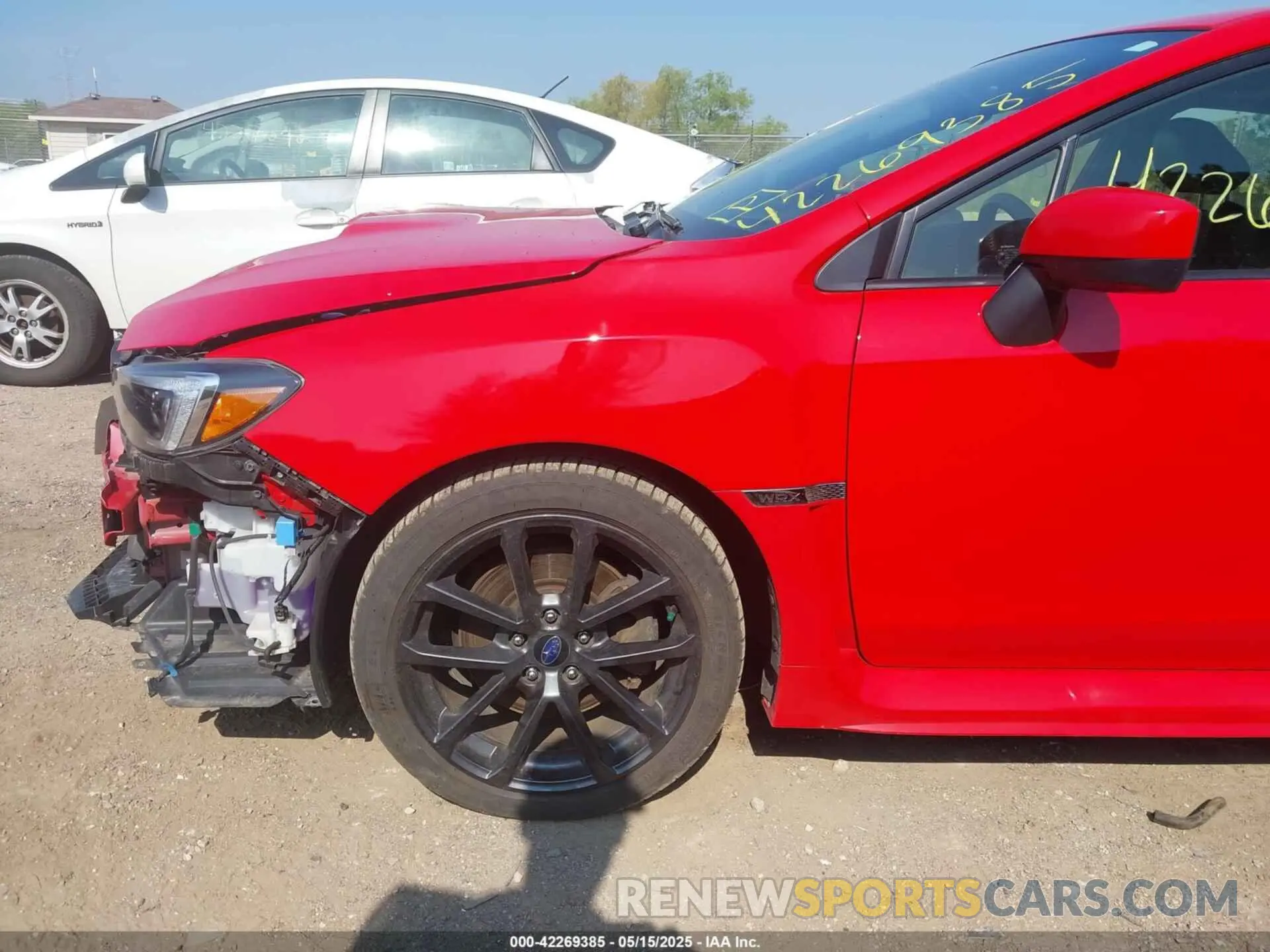 18 fotografías del automóvil dañado JF1VA1H6XK9815585 SUBARU WRX 2019
