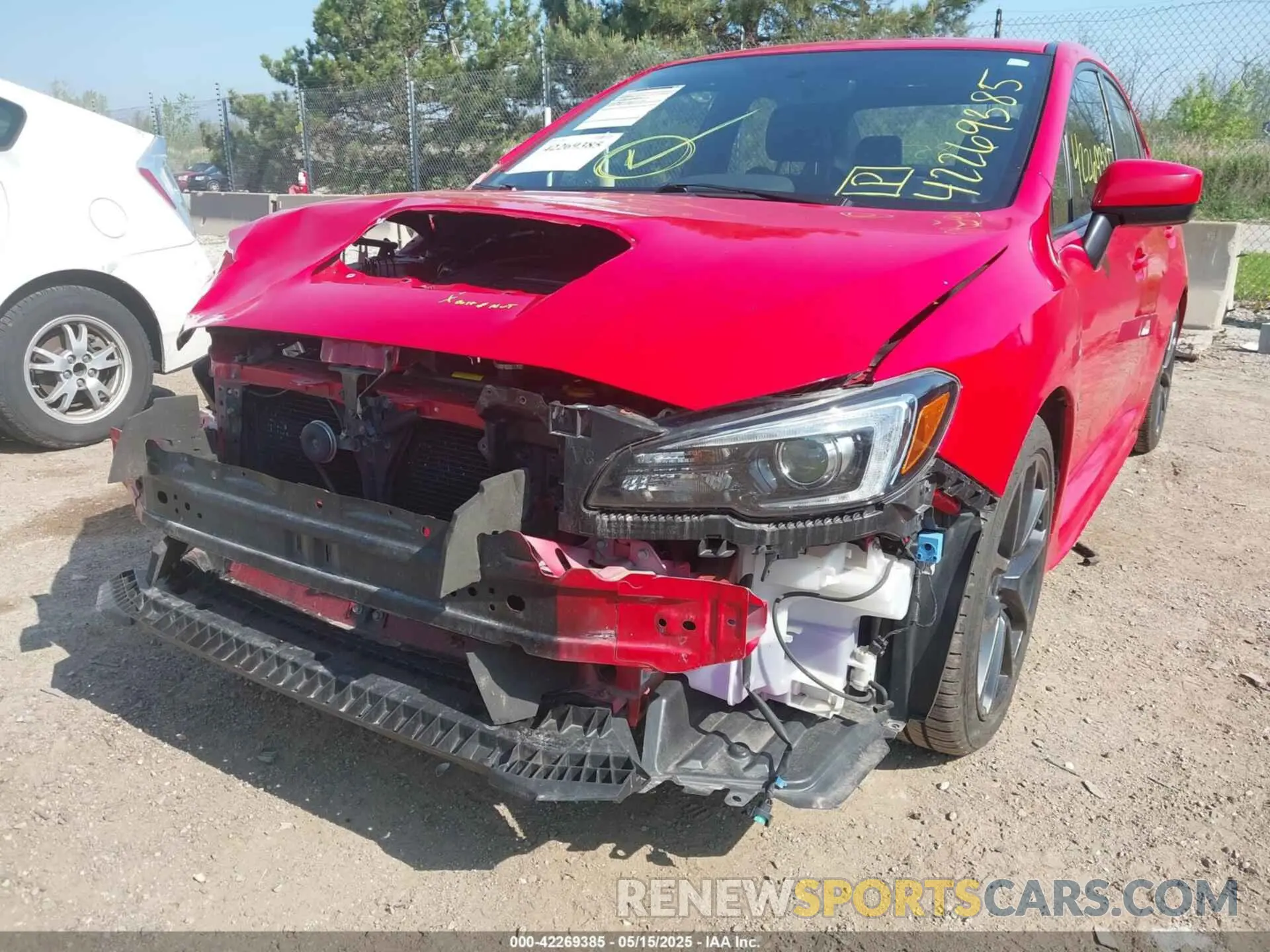 19 fotografías del automóvil dañado JF1VA1H6XK9815585 SUBARU WRX 2019