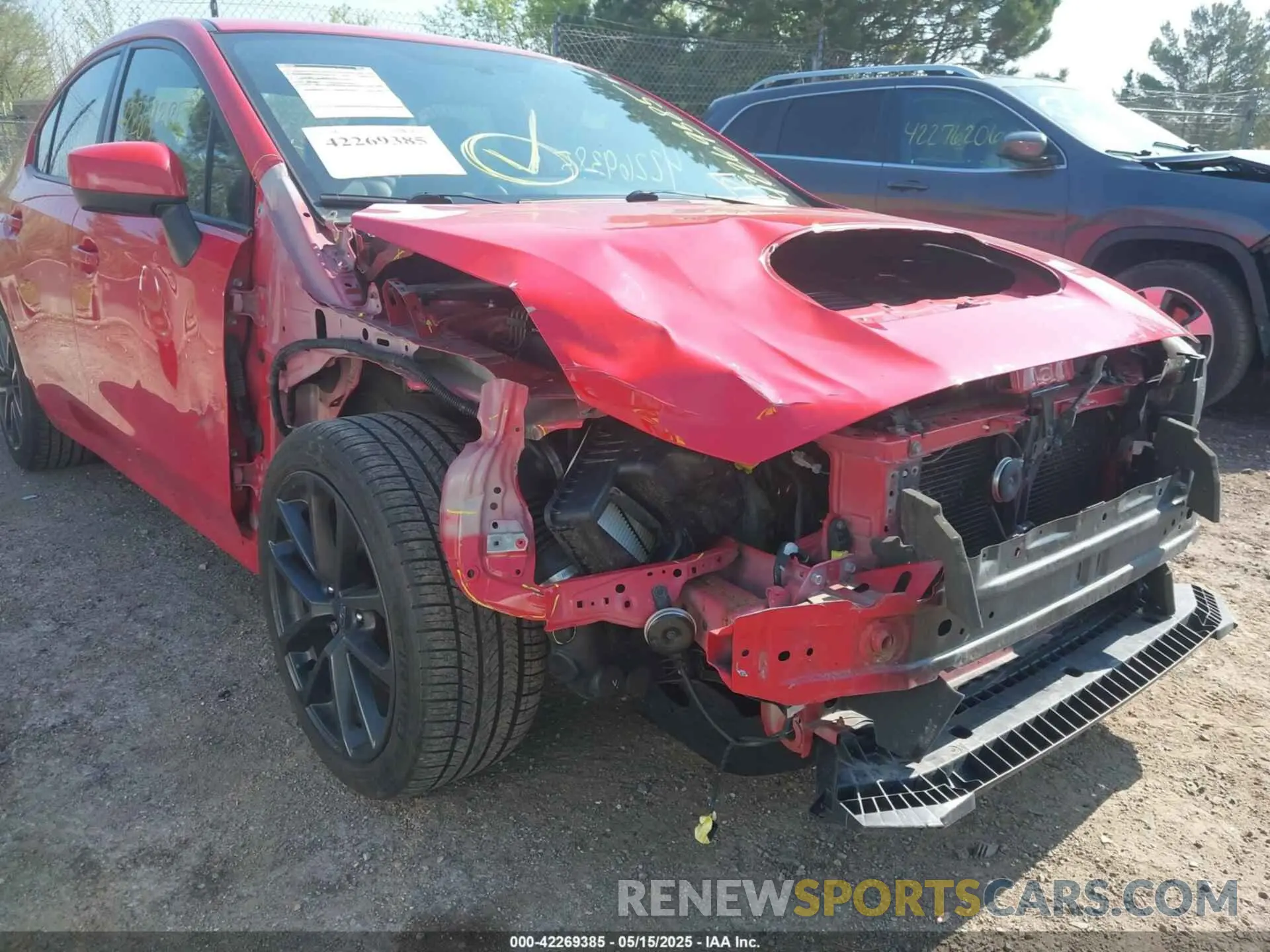 20 fotografías del automóvil dañado JF1VA1H6XK9815585 SUBARU WRX 2019