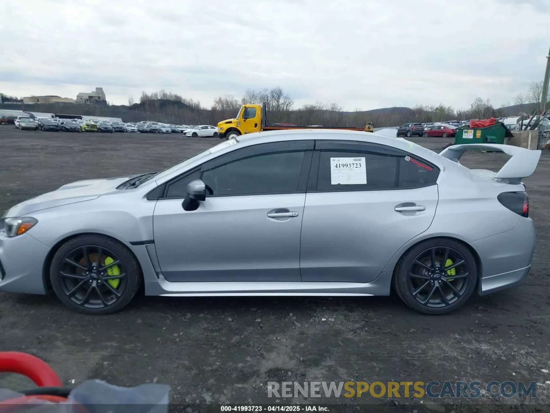 14 fotografías del automóvil dañado JF1VA1J61K9812729 SUBARU WRX 2019