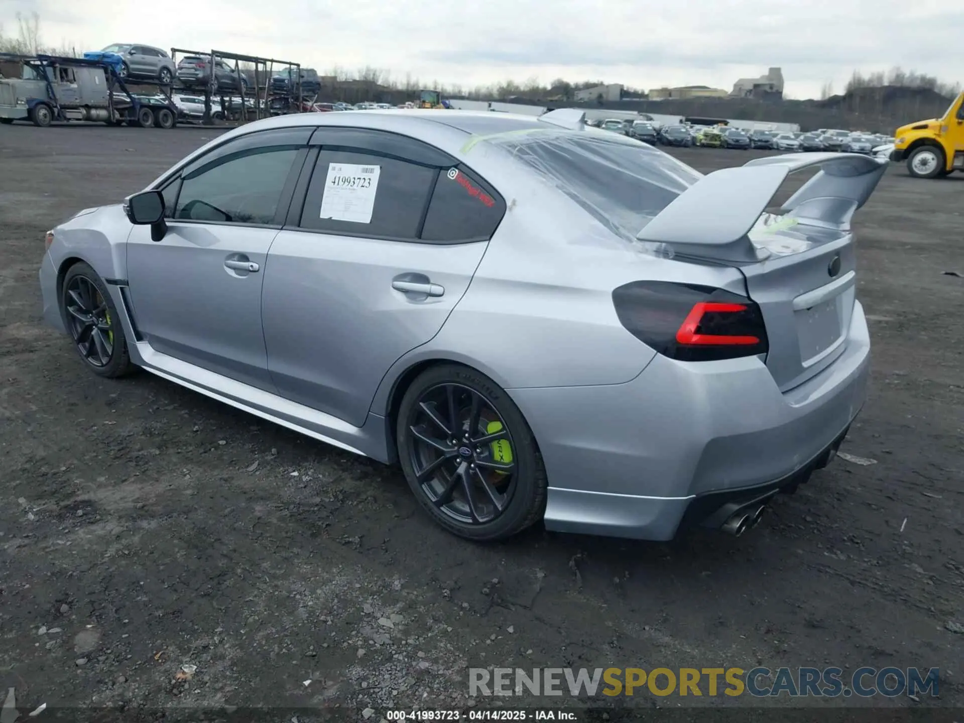 3 fotografías del automóvil dañado JF1VA1J61K9812729 SUBARU WRX 2019