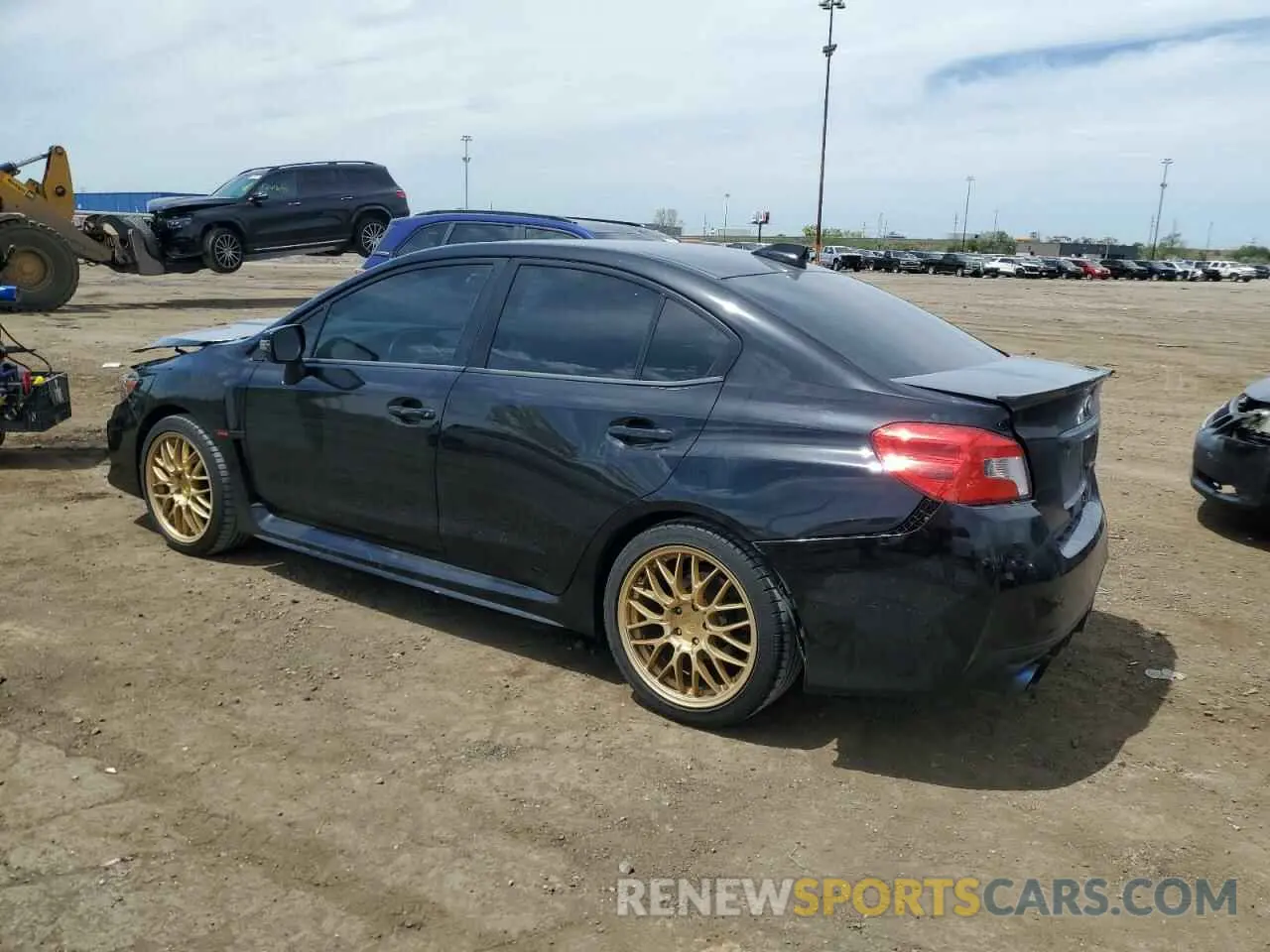 2 fotografías del automóvil dañado JF1VA1J6XK9825348 SUBARU WRX 2019
