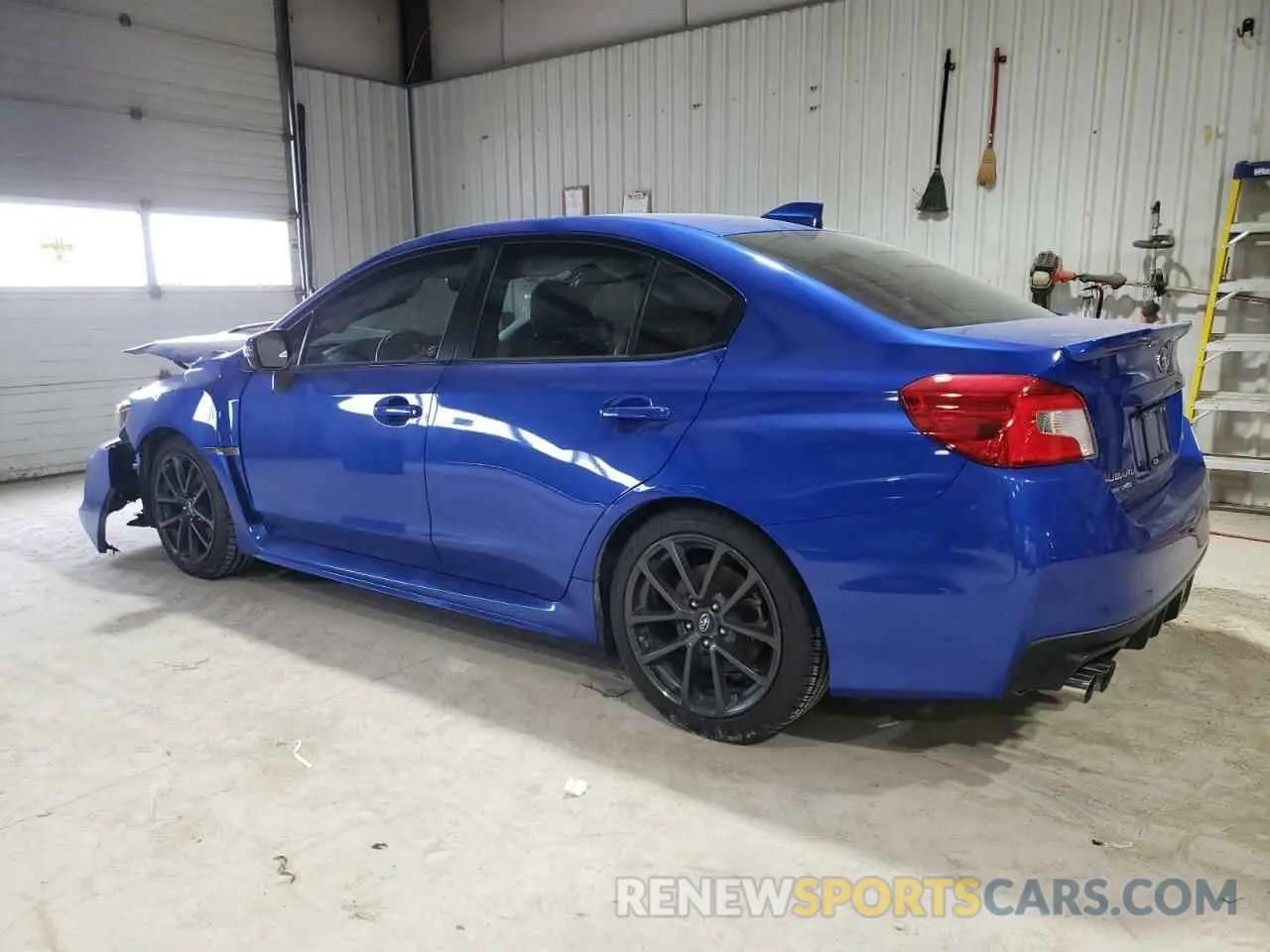 2 fotografías del automóvil dañado JF1VA1P63K8823325 SUBARU WRX 2019