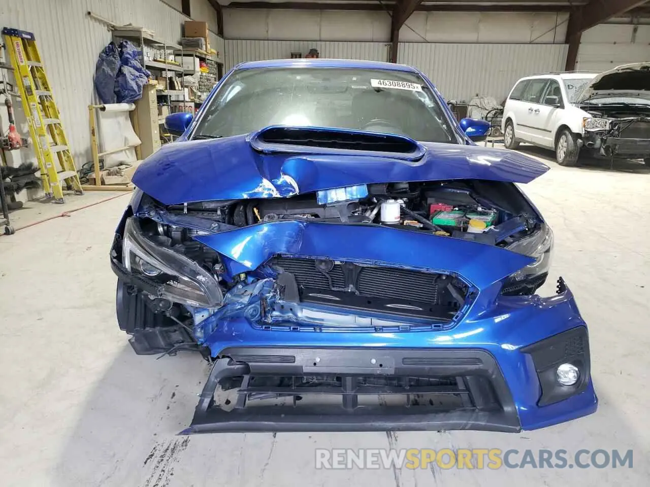 5 fotografías del automóvil dañado JF1VA1P63K8823325 SUBARU WRX 2019